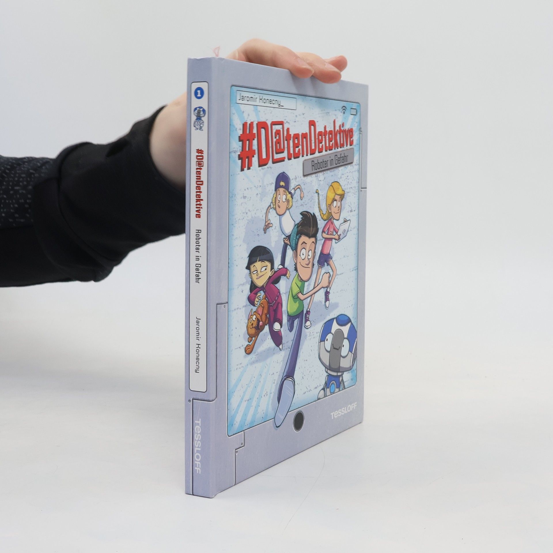 Jaromir Konecny #Datendetektive. Band 1. Roboter in Gefahr