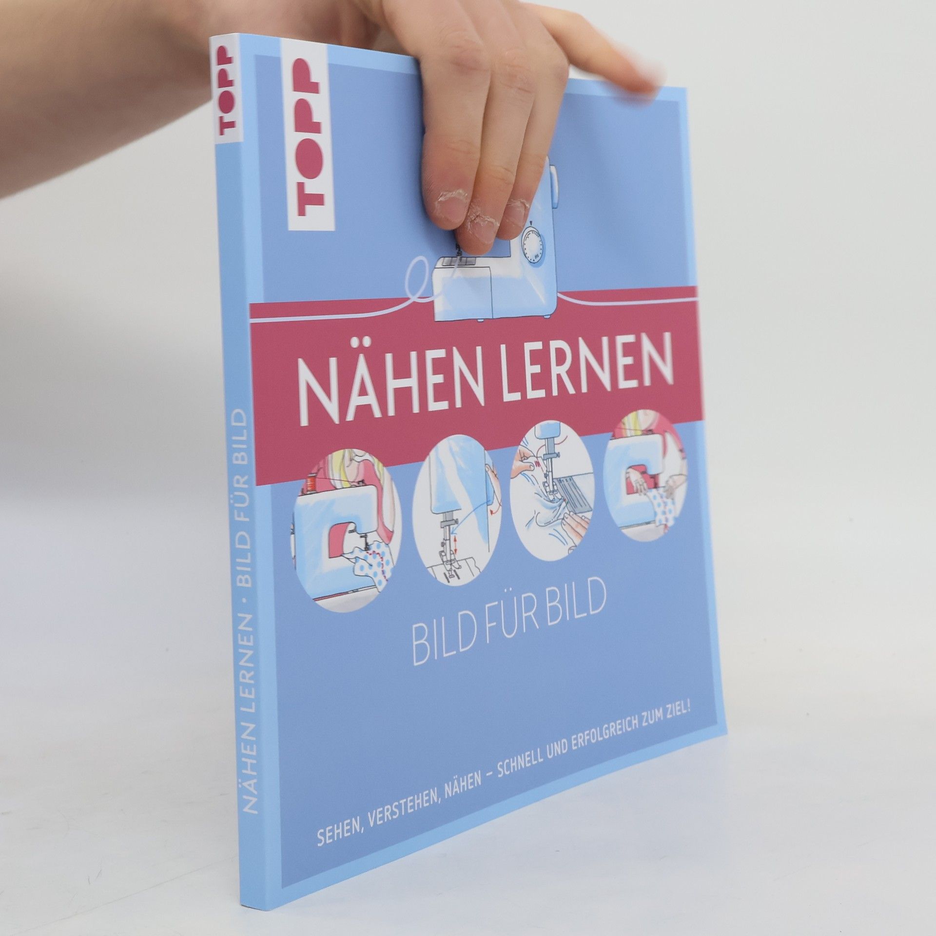 Frechverlag Nähen lernen Bild für Bild