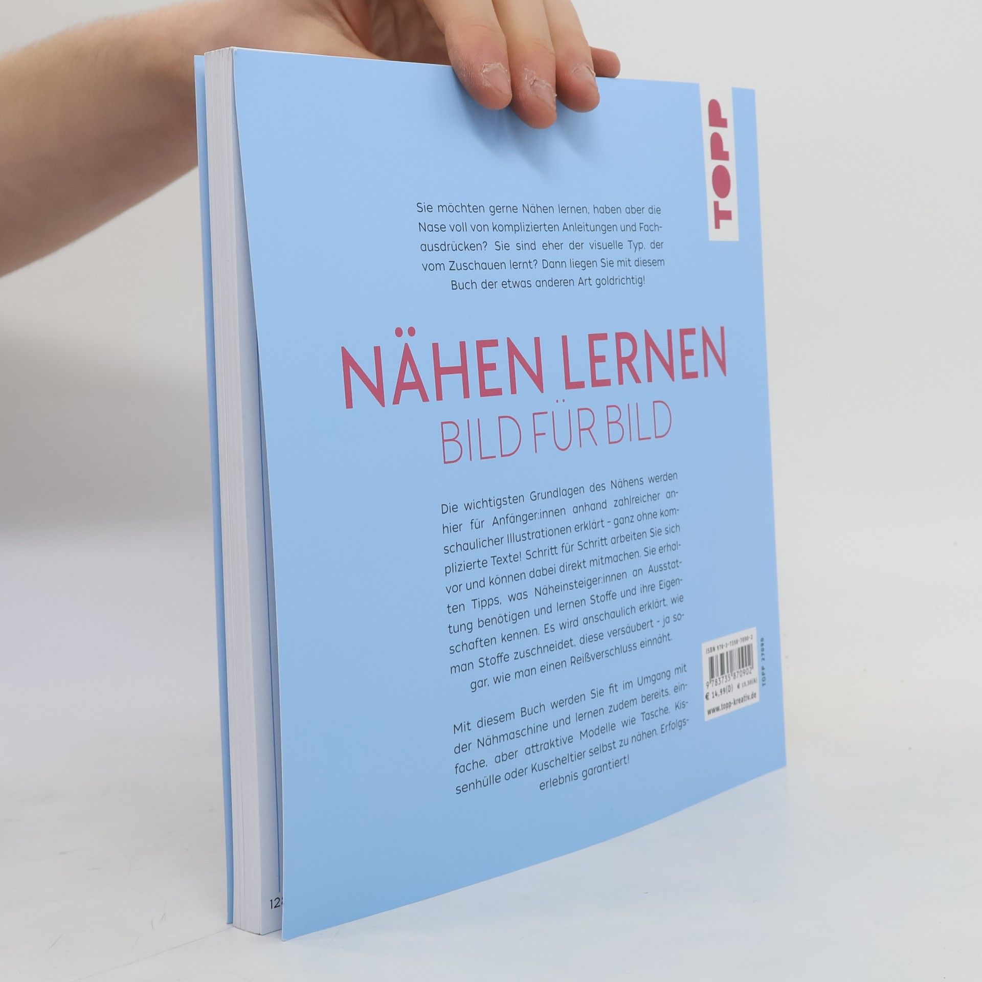 Frechverlag Nähen lernen Bild für Bild