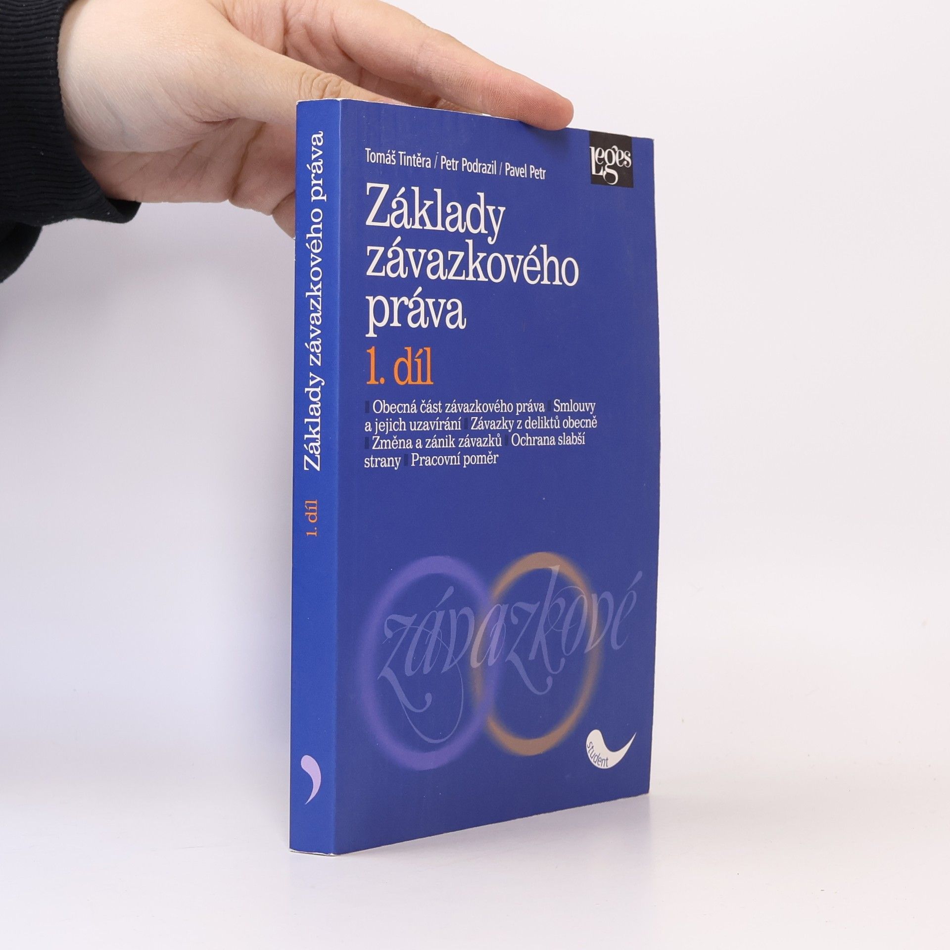 Tomáš Tintěra Základy závazkového práva 1. díl