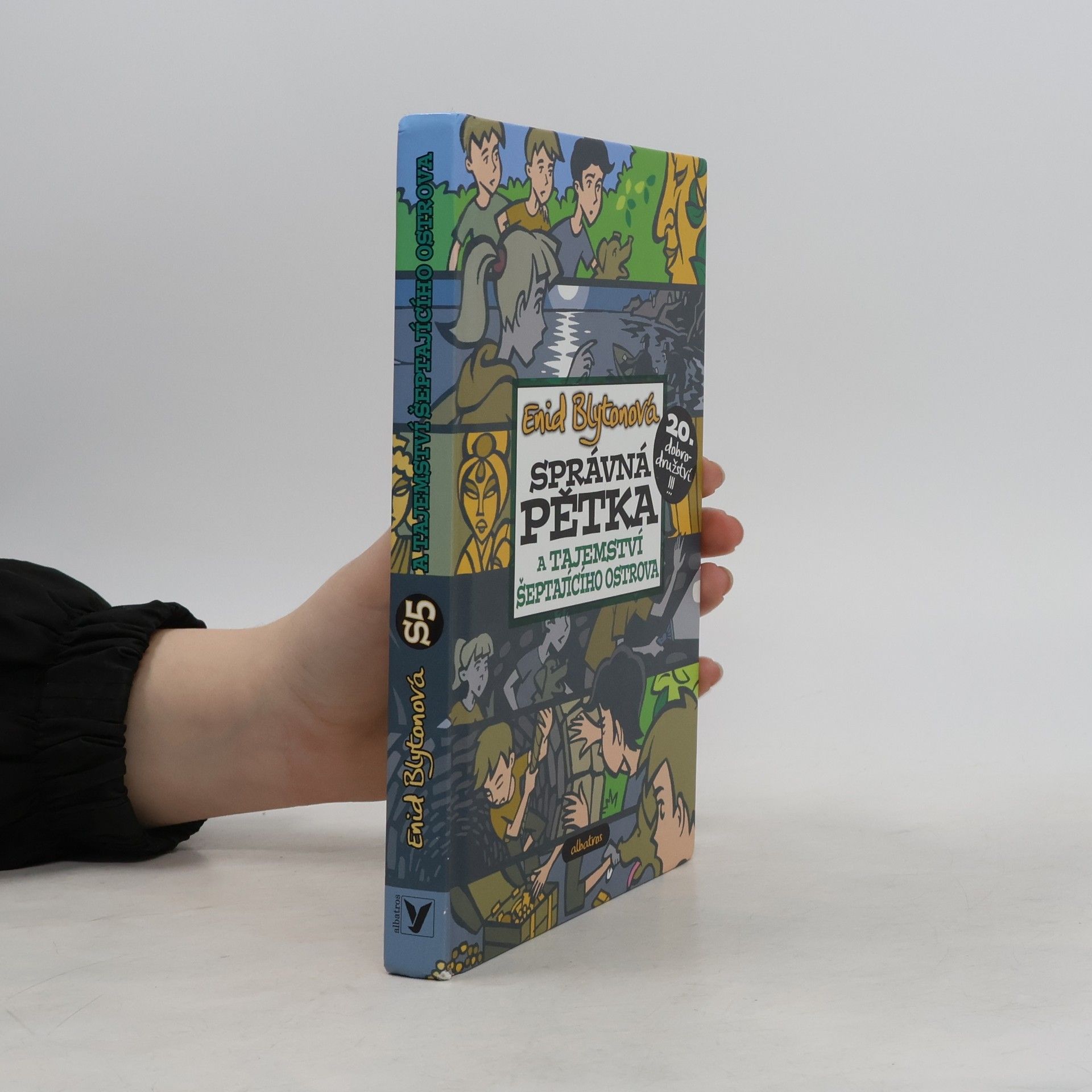 Enid Blyton Správná pětka a tajemství Šeptajícího ostrova