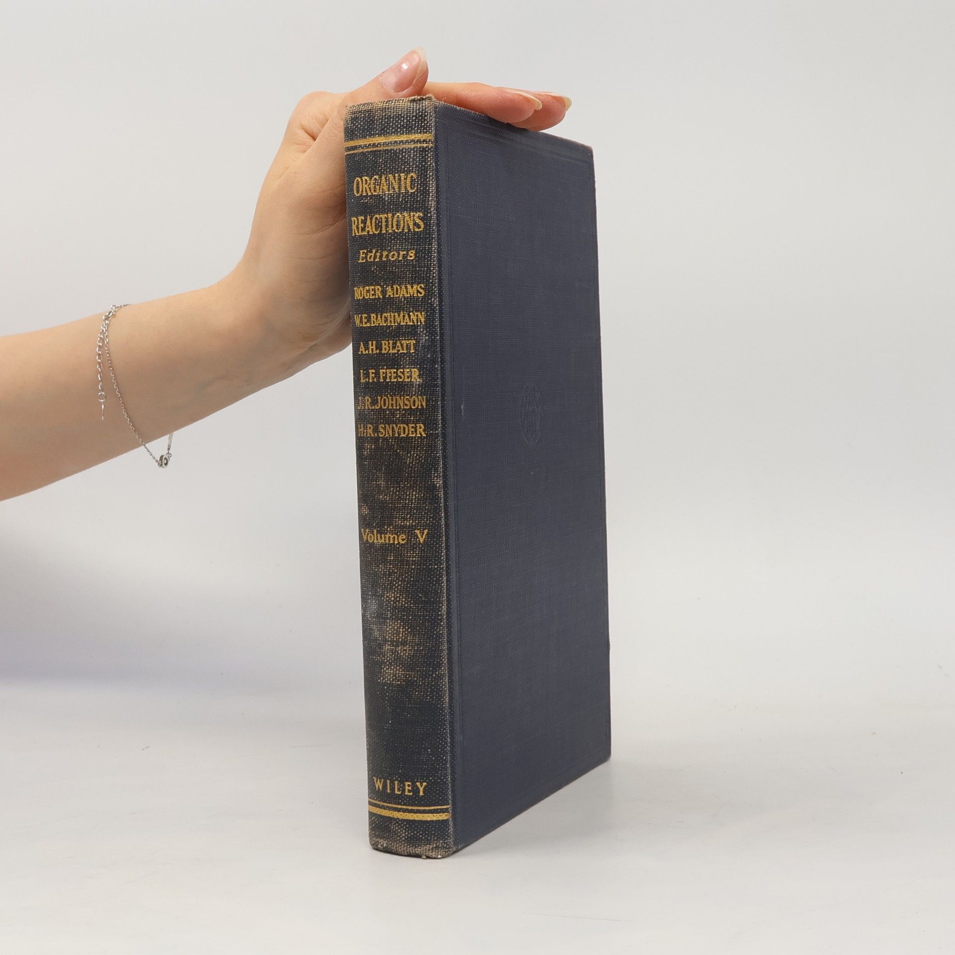 Various authors Organic Reactions V.