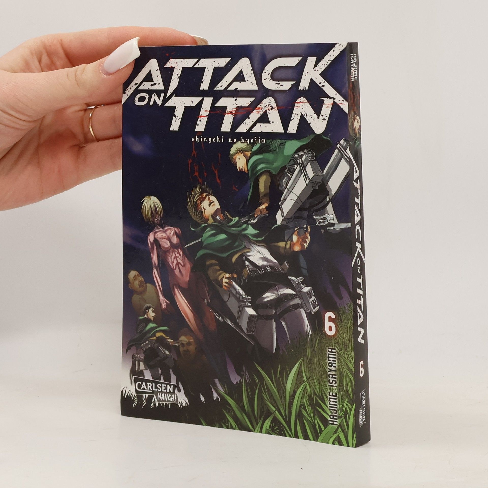 Hadžime Isajama Attack on Titan 6