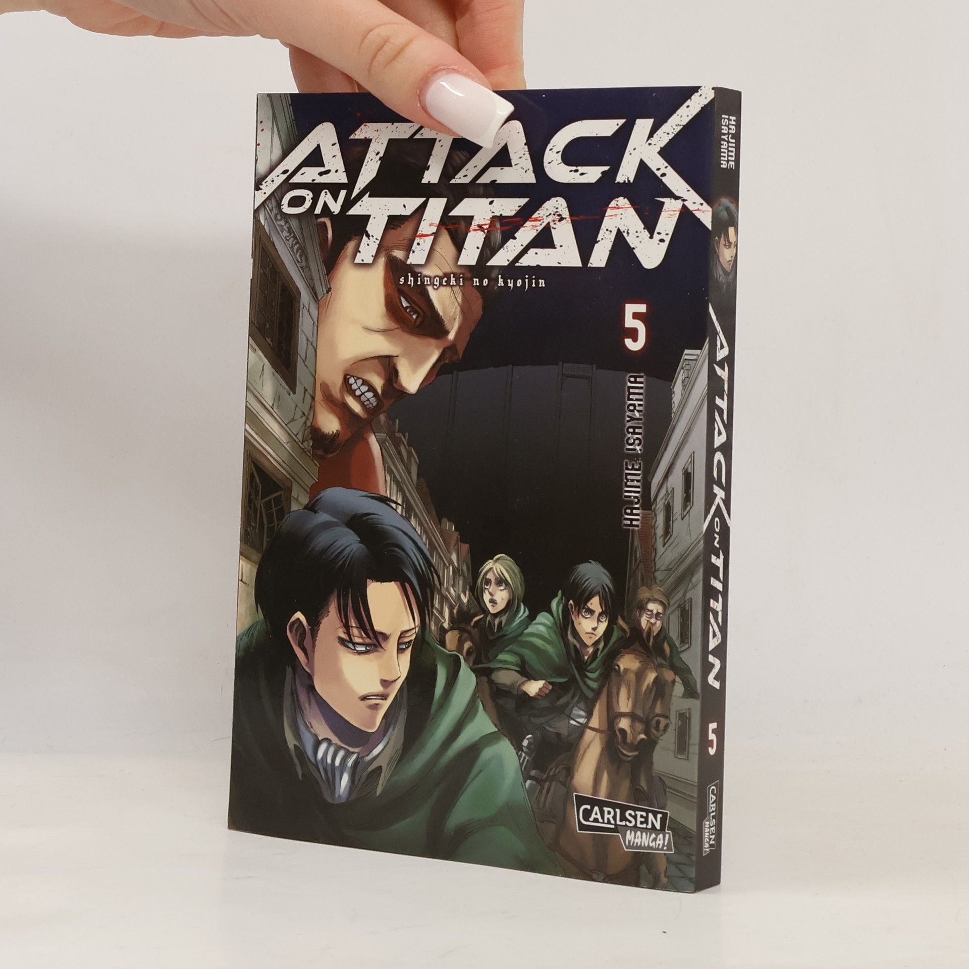 Hajime Isayama Attack on Titan 5