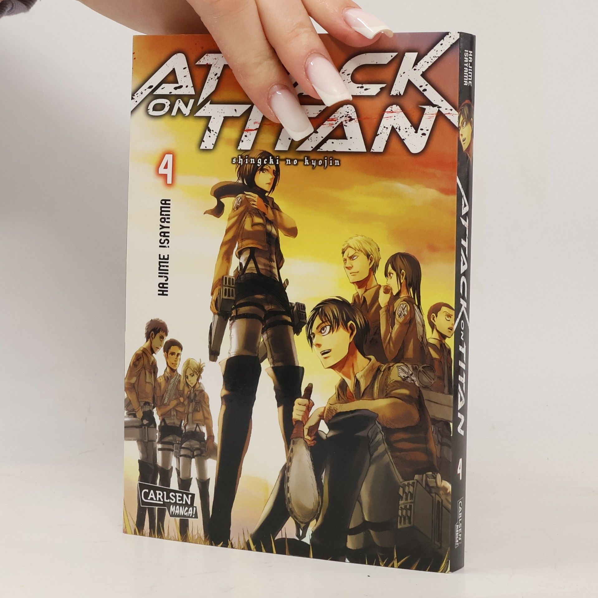 Hadžime Isajama Attack on Titan 4