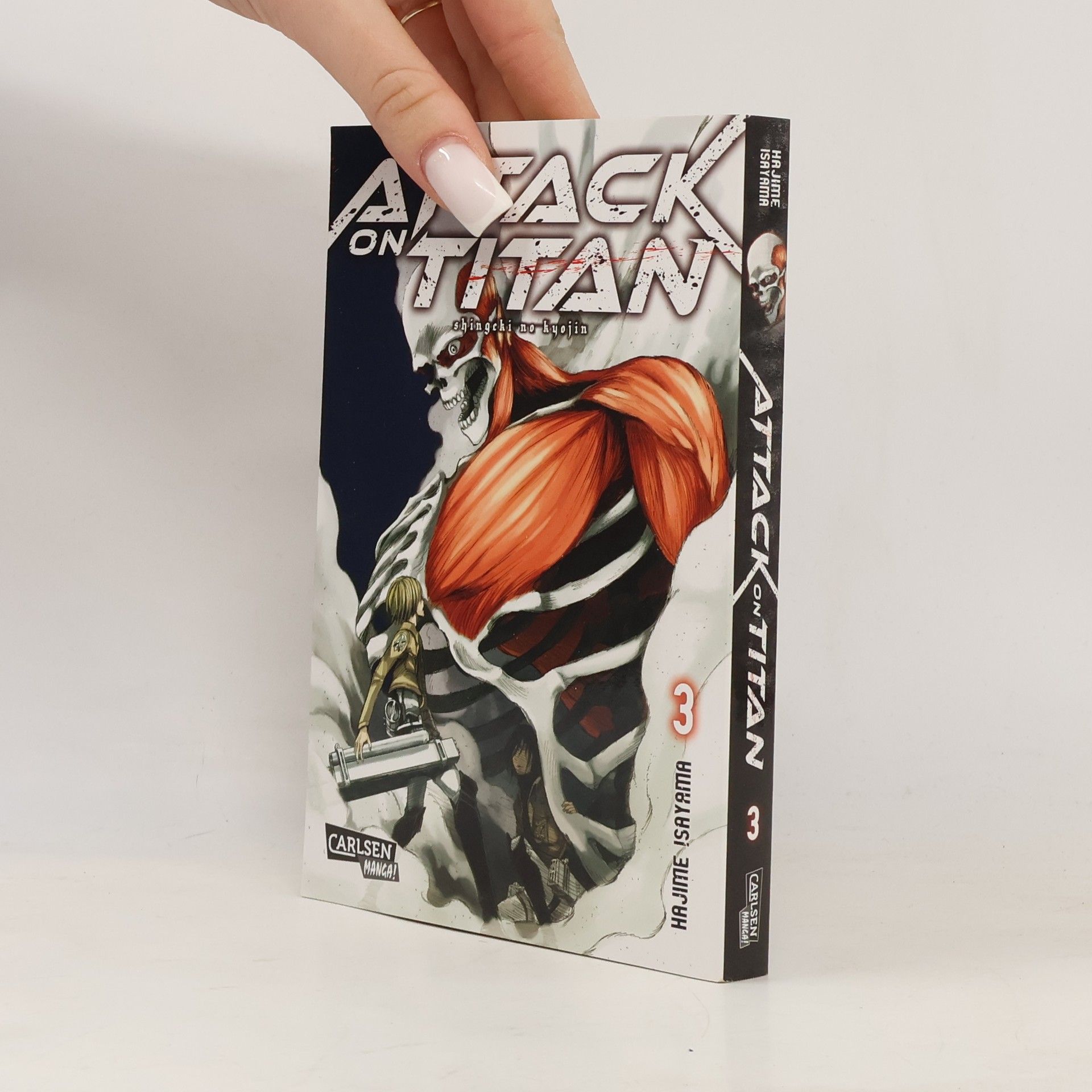 Hajime Isayama Attack on Titan 3
