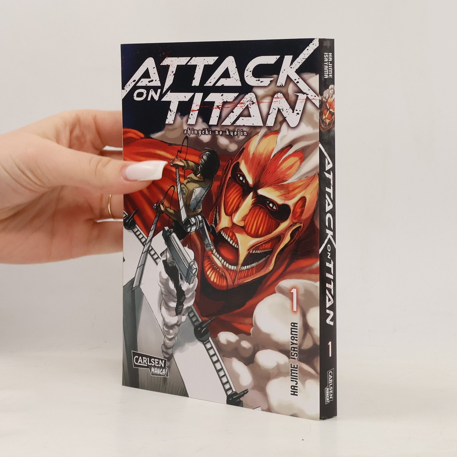Hajime Isayama Attack on Titan 1