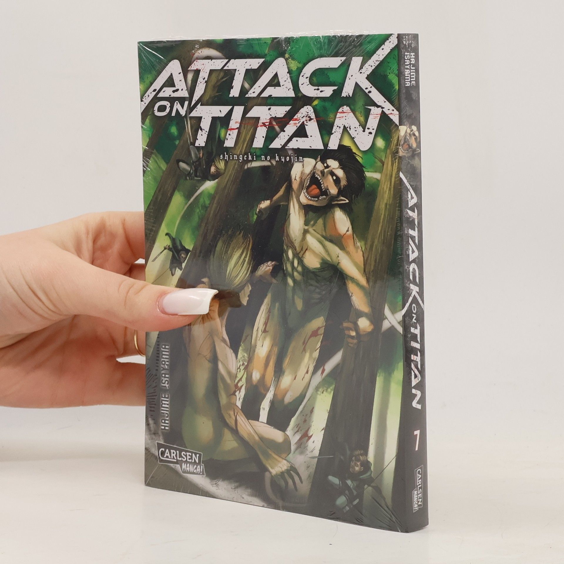 Hajime Isayama Attack on Titan 7