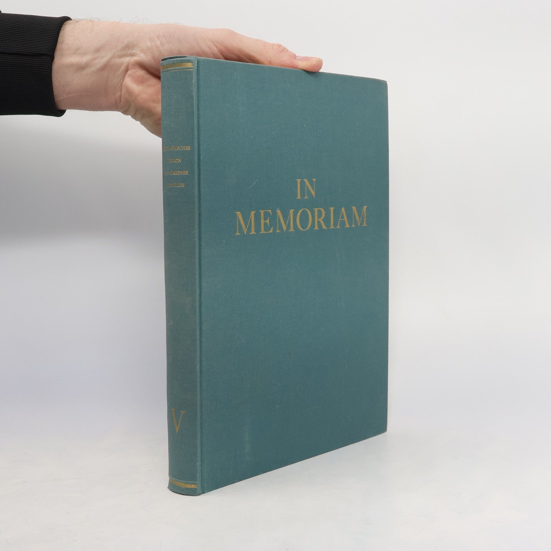 Autores varios In Memoriam V.