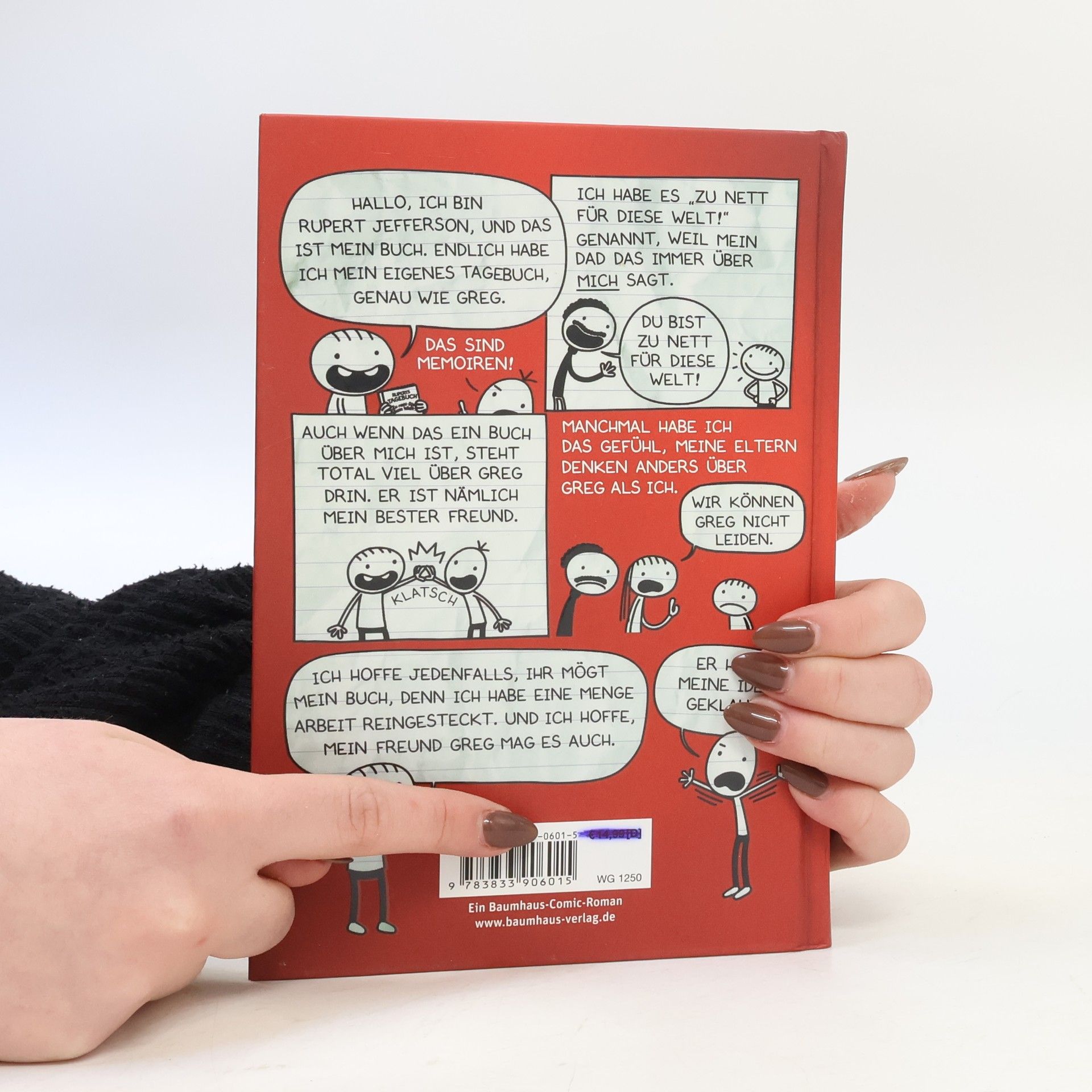 Jeff Kinney Ruperts Tagebuch: Zu nett für diese Welt! Jetzt rede ich!