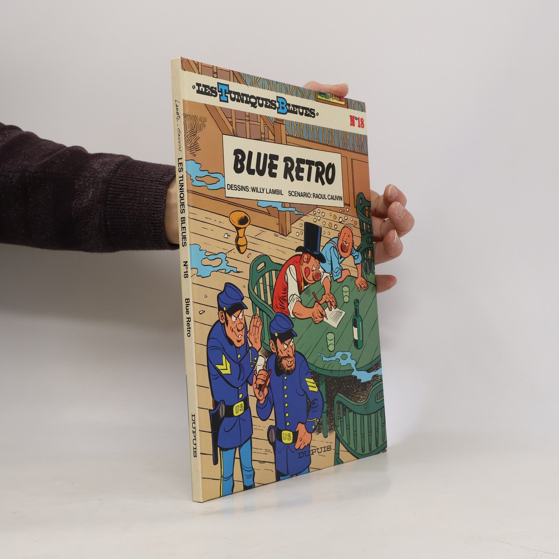 Raoul Cauvin Les Tuniques Bleues 18. Blue retro
