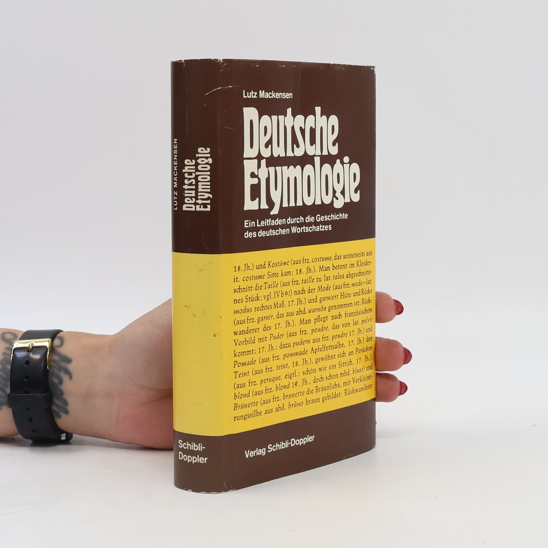 Lutz Mackensen Deutsche Etymologie