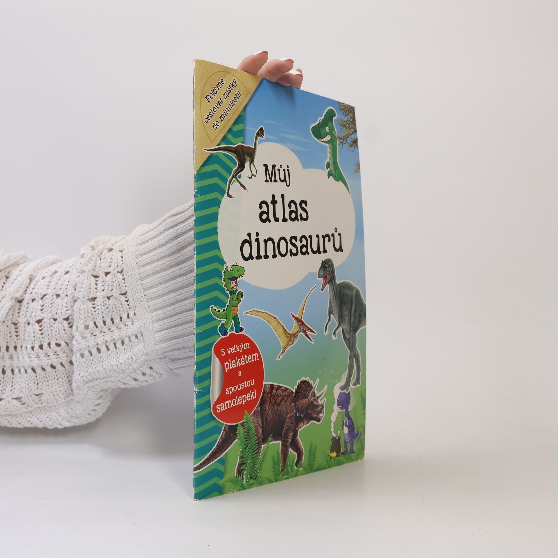 Infoa Můj atlas dinosaurů + plakát a samolepky