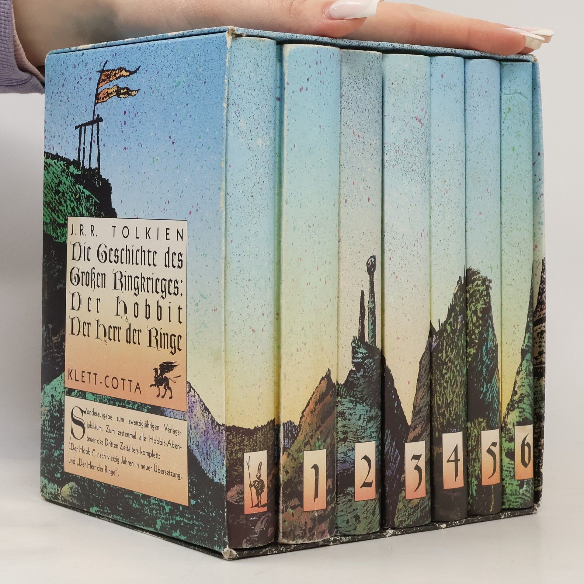 John Ronald Reuel Tolkien Die Geschichte des Großen Ringkrieges: Der Hobbit + Der Herr der Ringe
