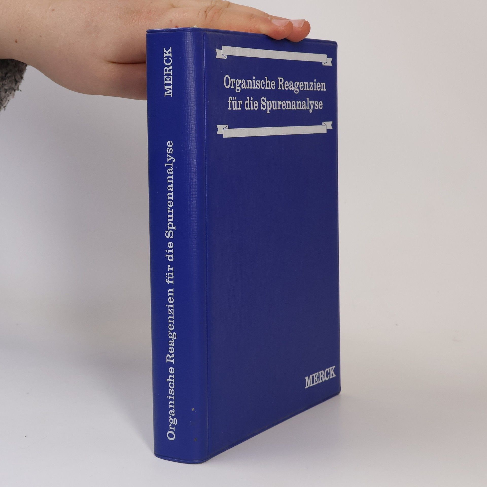 H. Getrost Organische Reagenzien für die Spurenanalyse