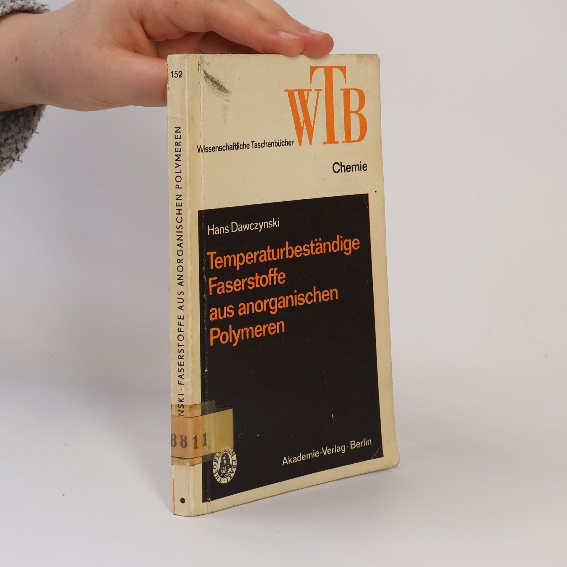 Hans Dawczynski Temperaturbeständige Faserstoffe aus anorganischen Polymeren