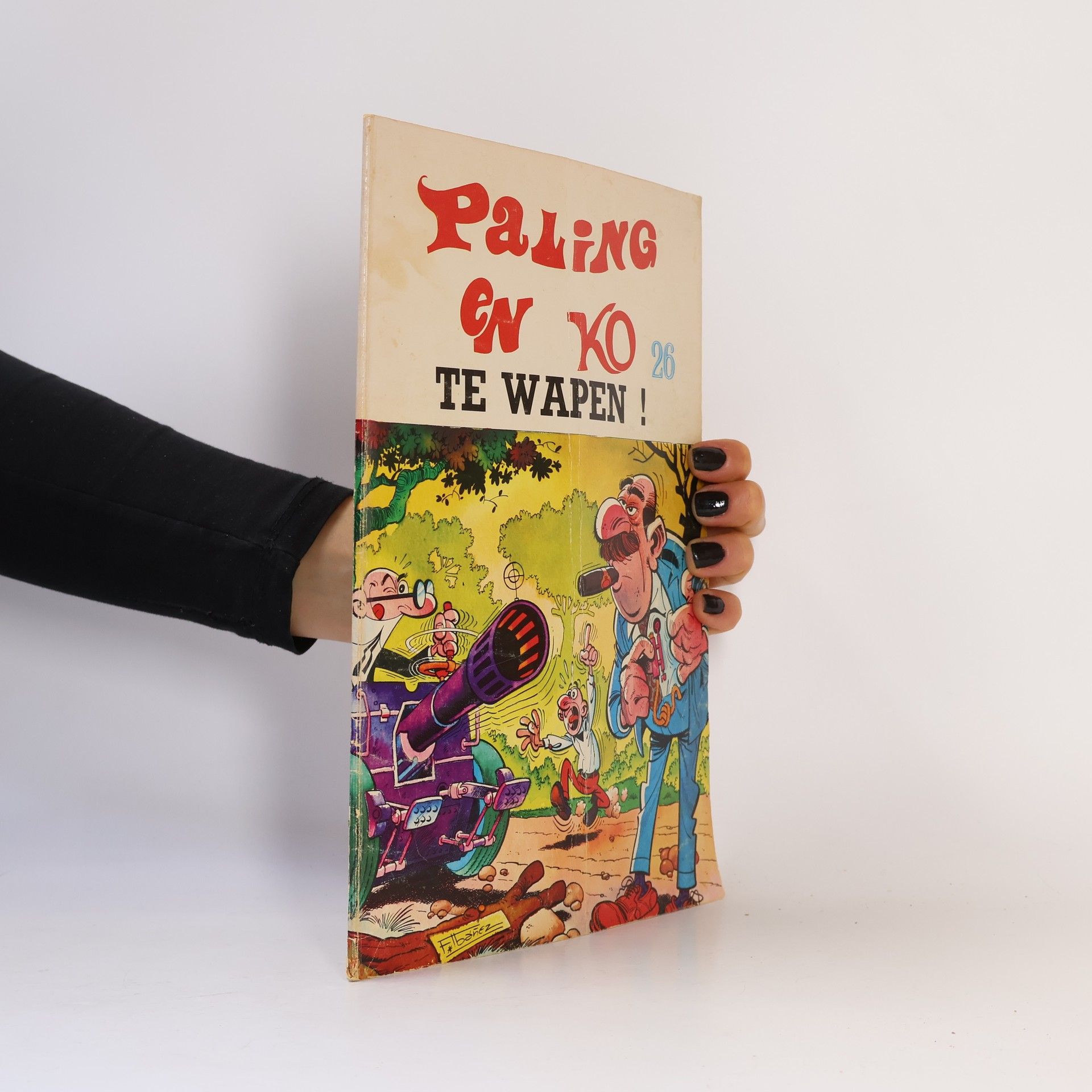 Francisco Ibáñez Talavera Paling en Ko 26. Te wapen!