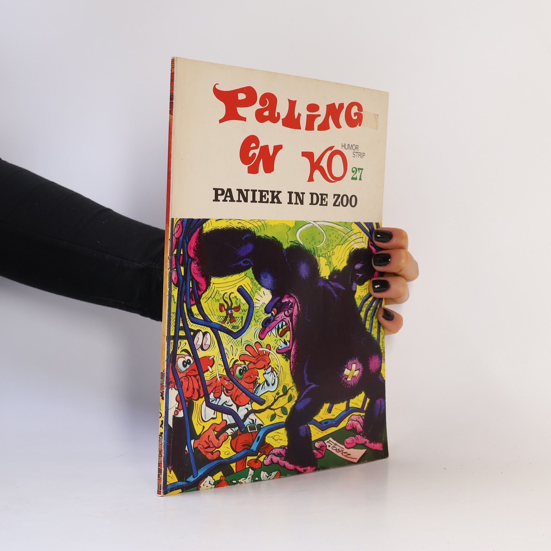 Francisco Ibañez Paling en Ko 27. Paniek in de zoo