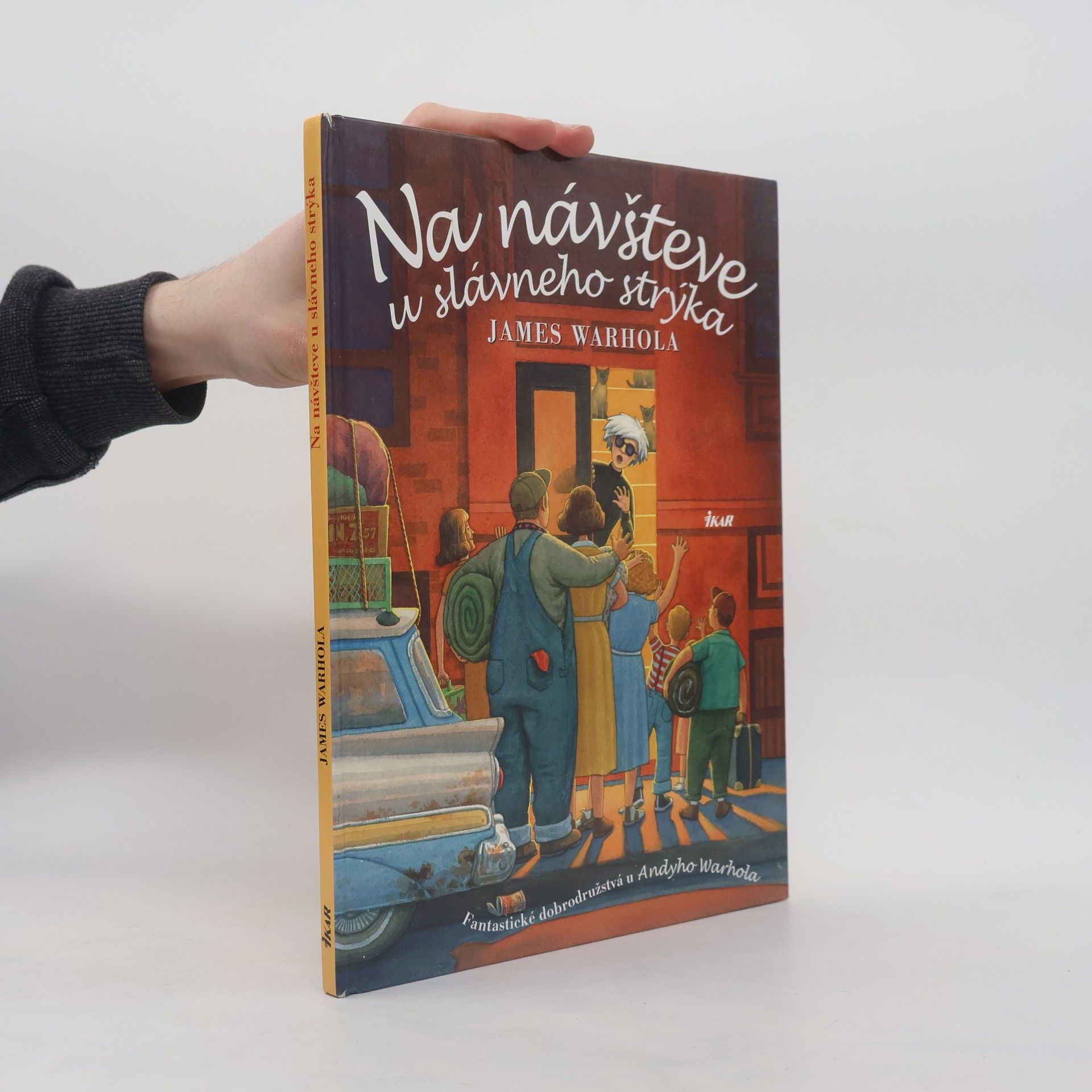 James Warhola Na návšteve u slávneho strýka