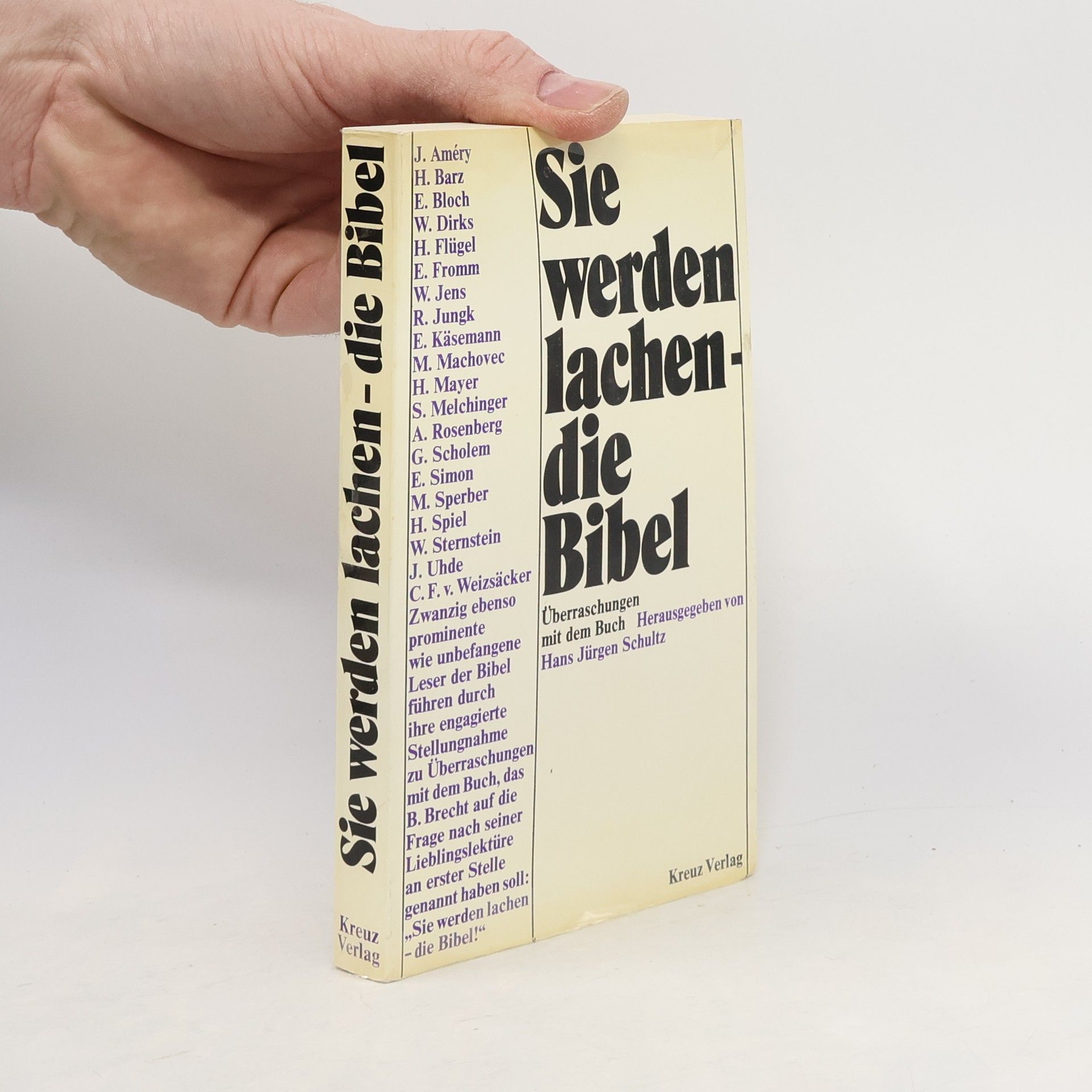 Hans-Jürgen Schulz Sie werden lachen, die Bibel