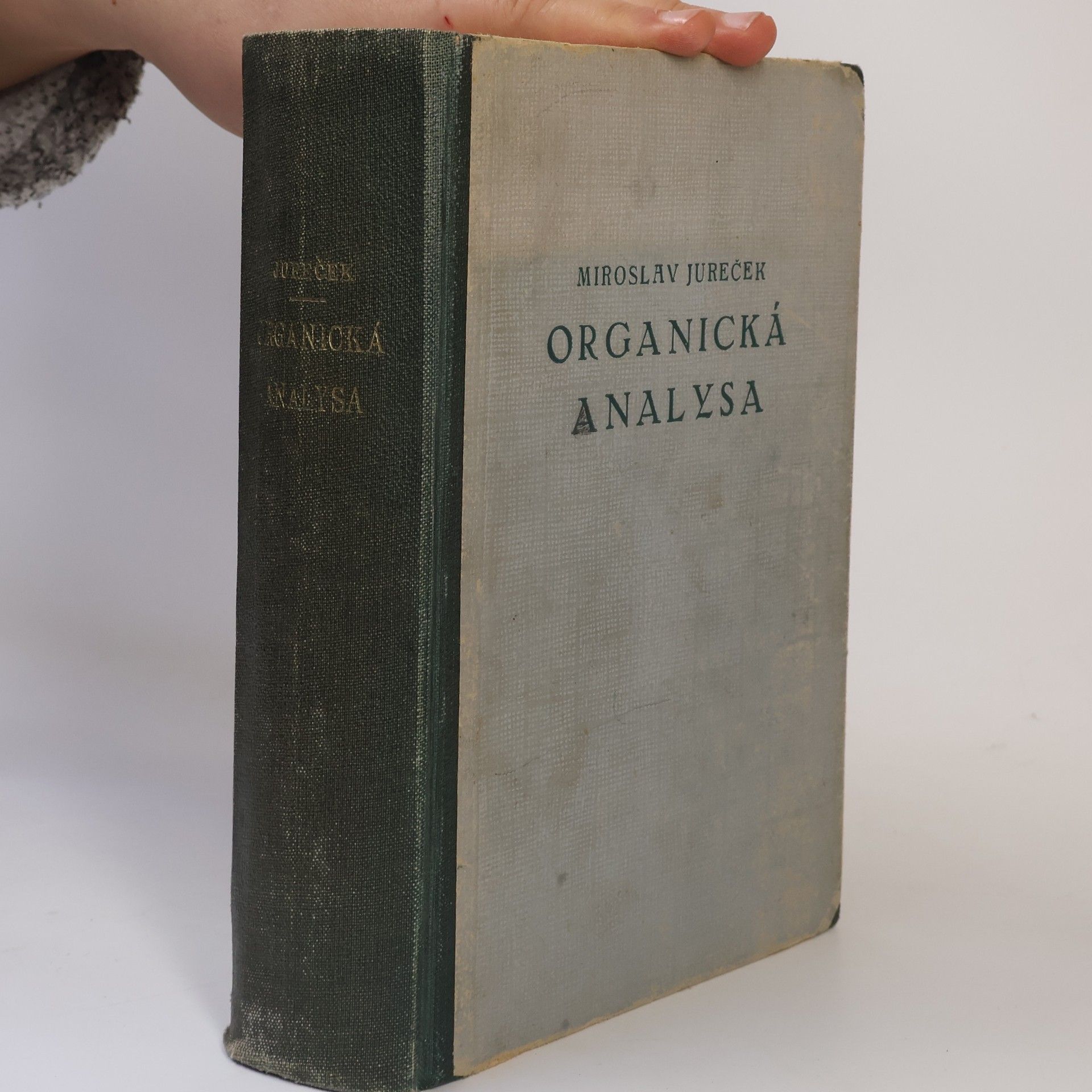 Miroslav Jureček Organická analysa