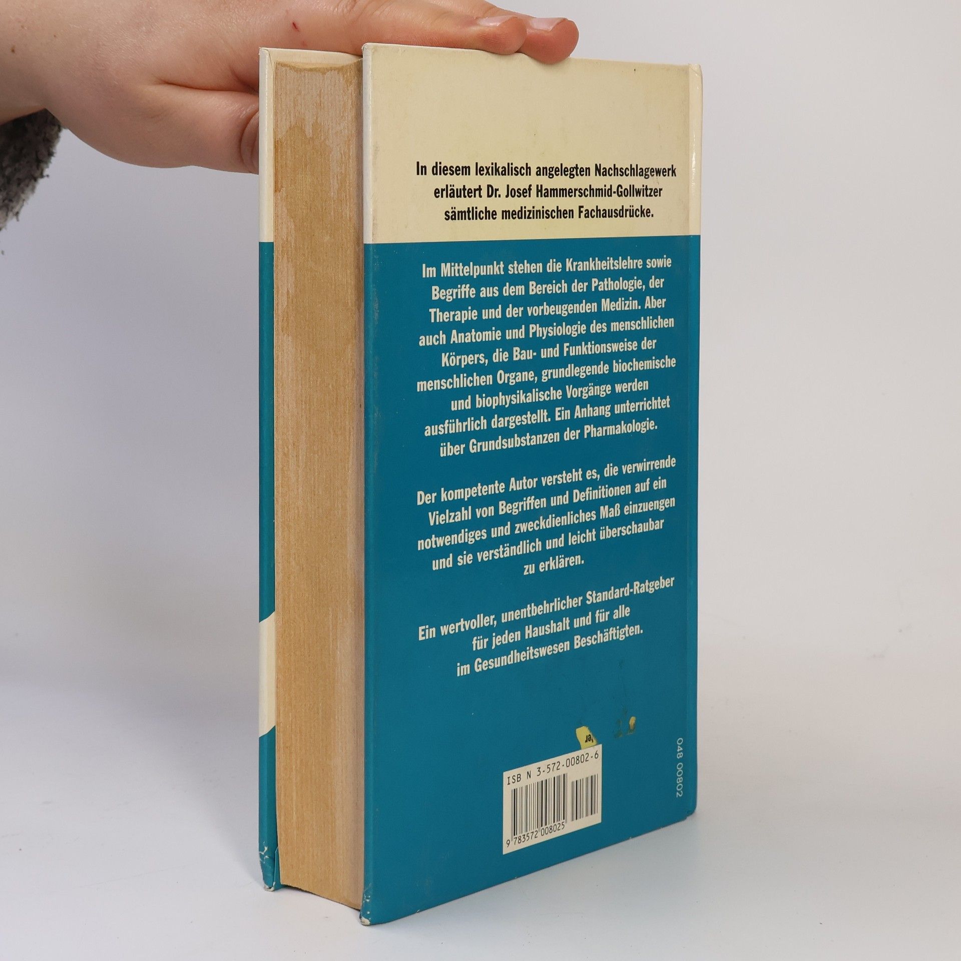Josef Hammerschmid Gollwitzer Wörterbuch der medizinischen Fachausdrücke