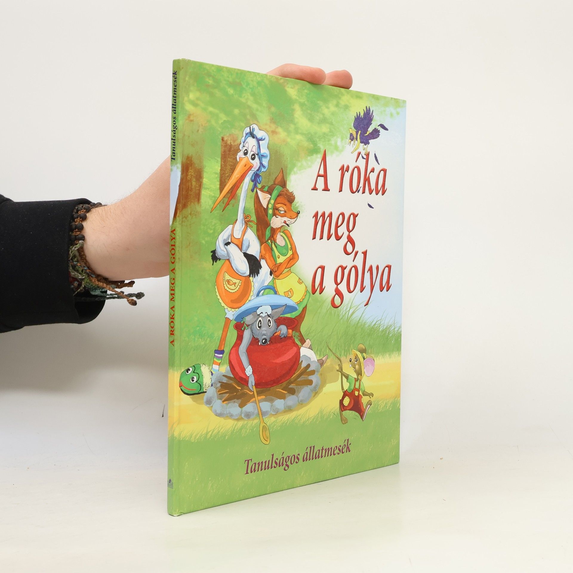 Aesopus tanulságos állatmeséi: A róka meg a gólya