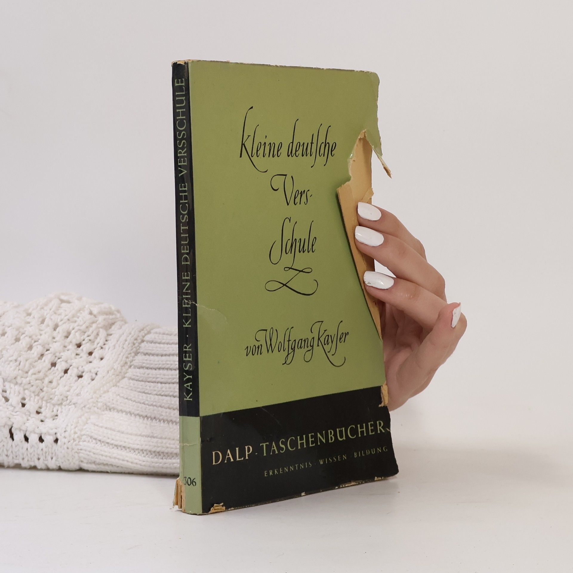 Wolfgang Kaiser Kleine deutsche Versschule