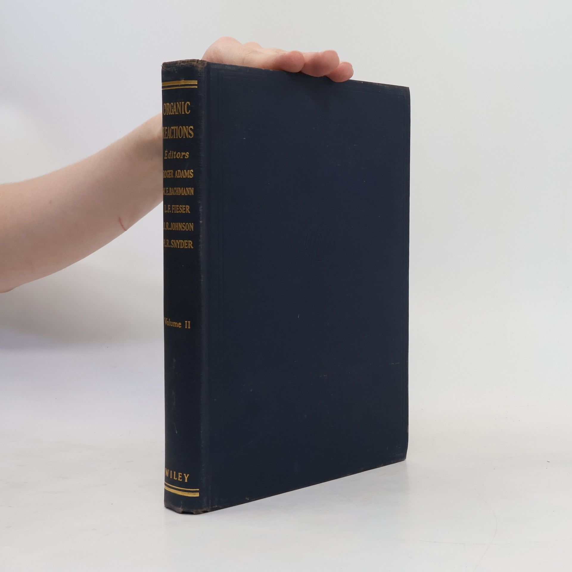 Various authors Organic Reactions II.