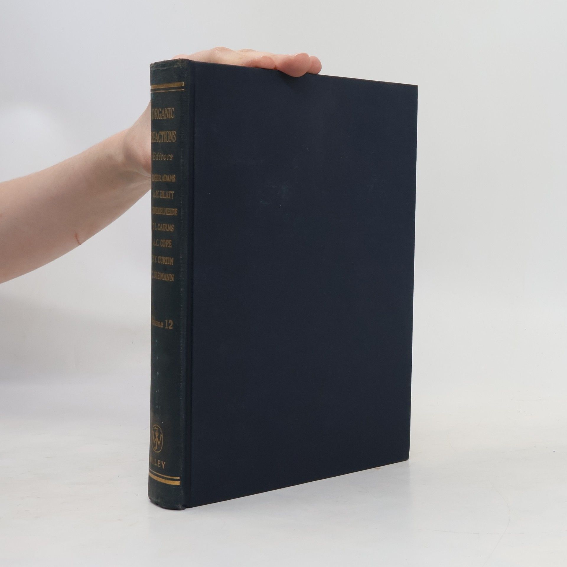 Autorenkollektiv Organic Reactions 12