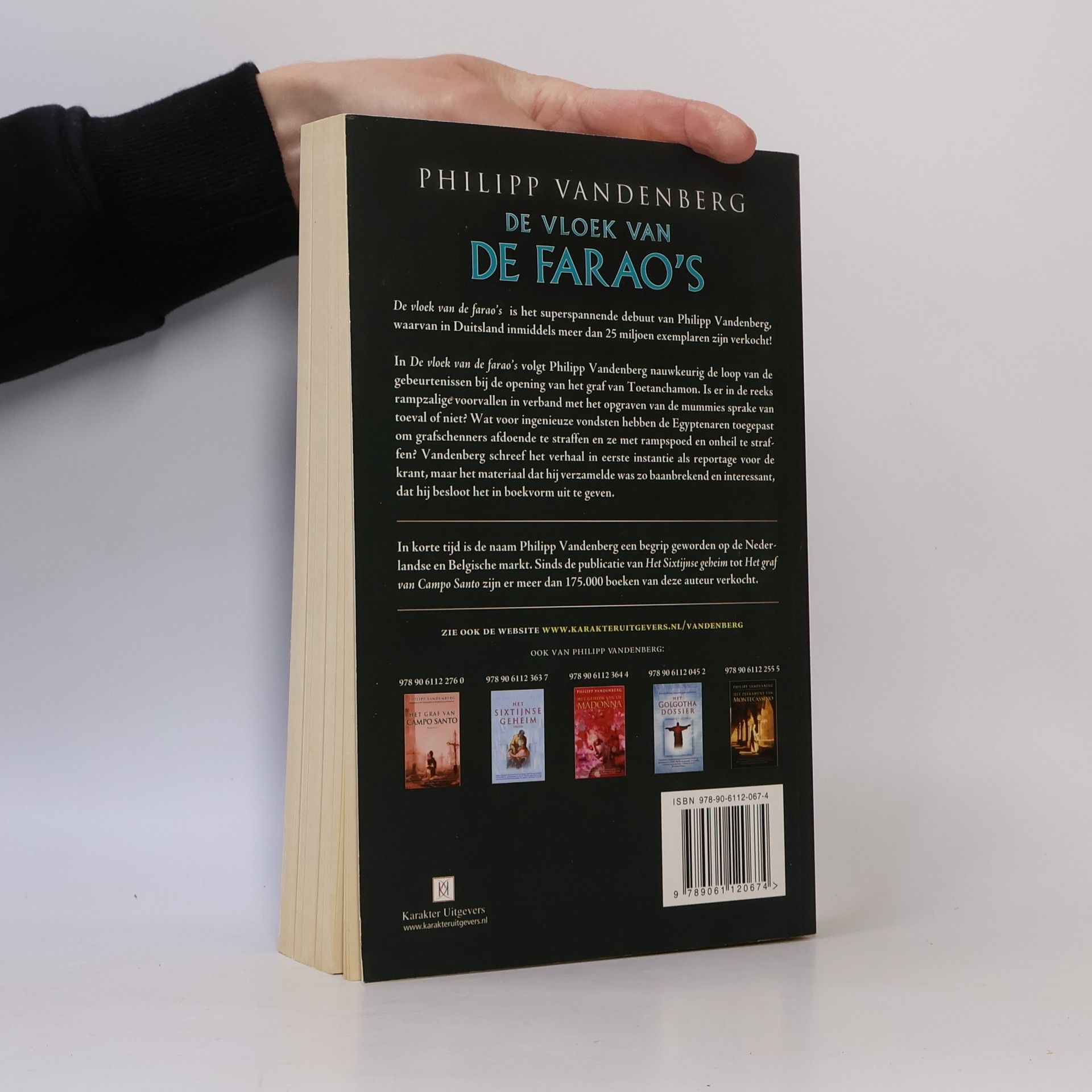 Philipp Vandenberg De vloek van de farao's