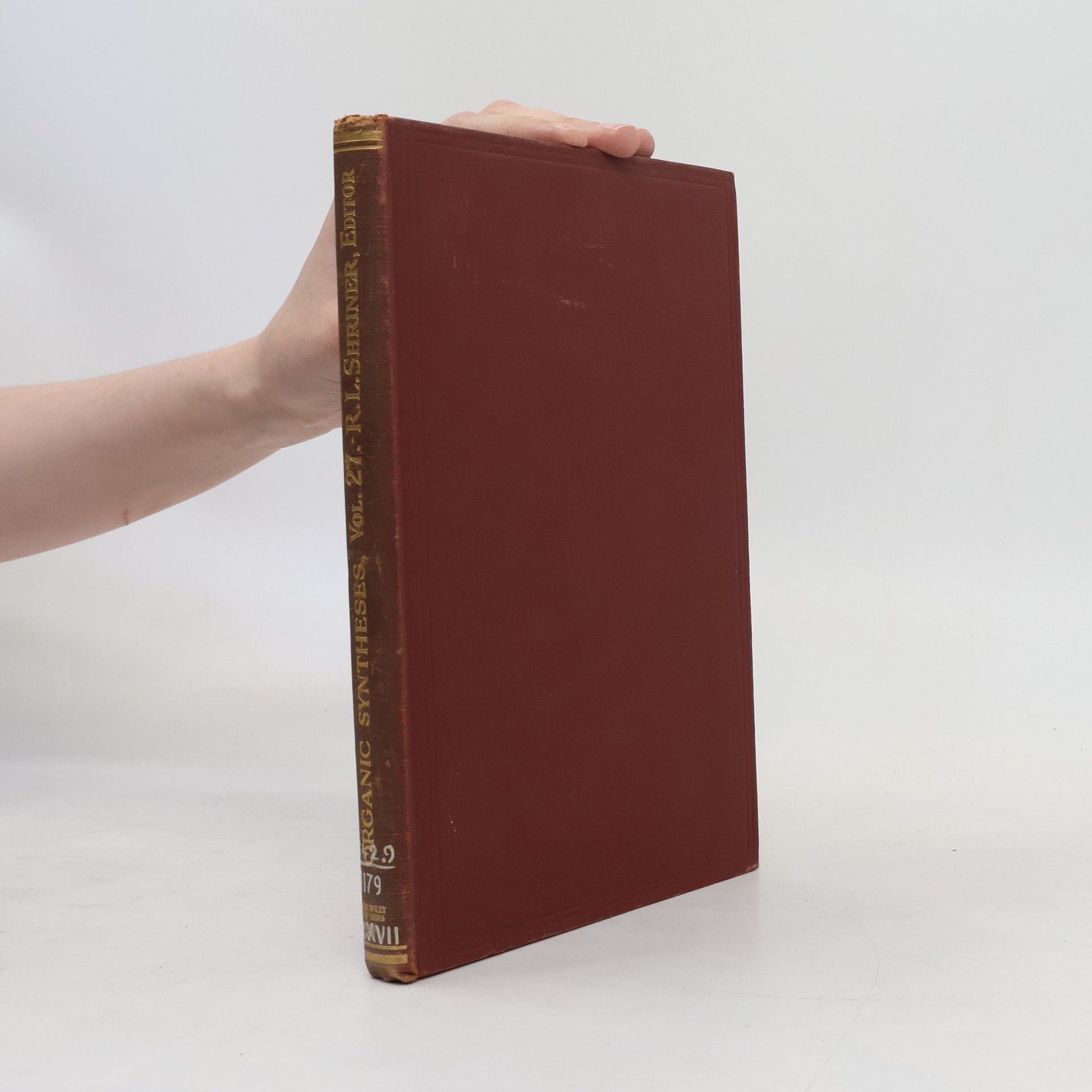 Autores varios Organic Syntheses 27