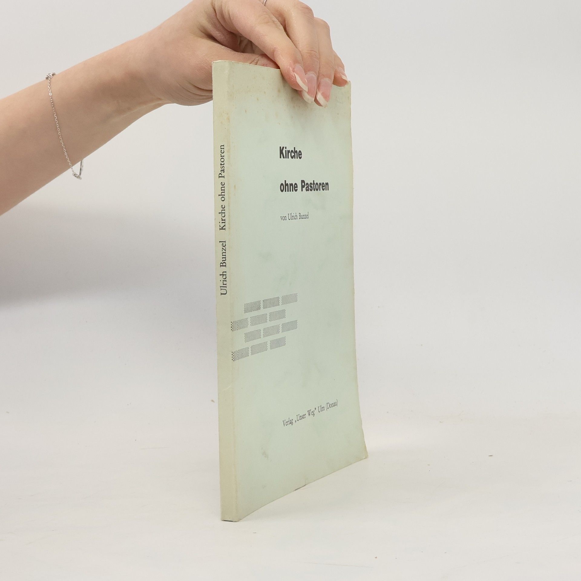 Ulrich Bunzel Kirche ohne Pastoren