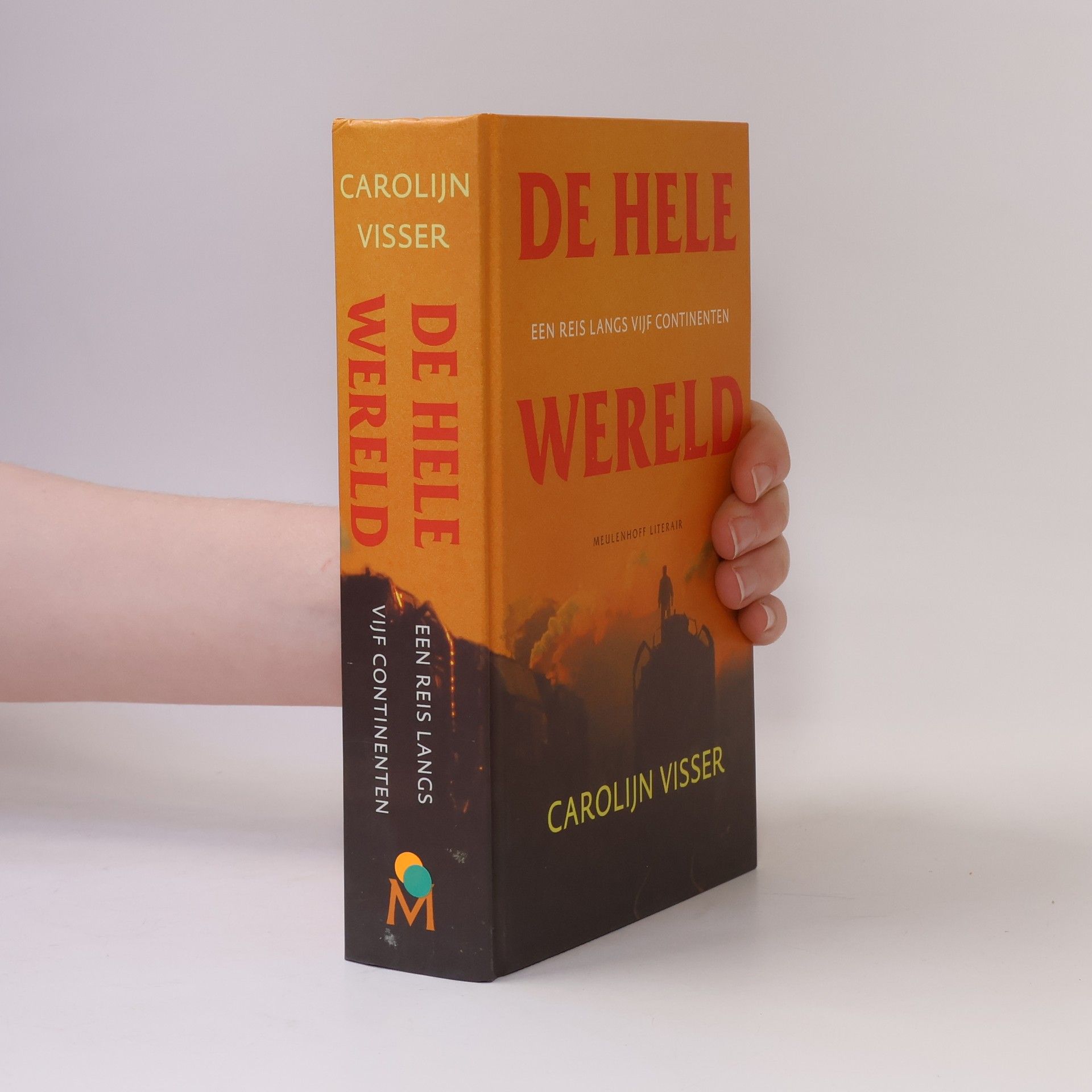 Carolijn Visser De hele wereld. een reis langs vijf continenten