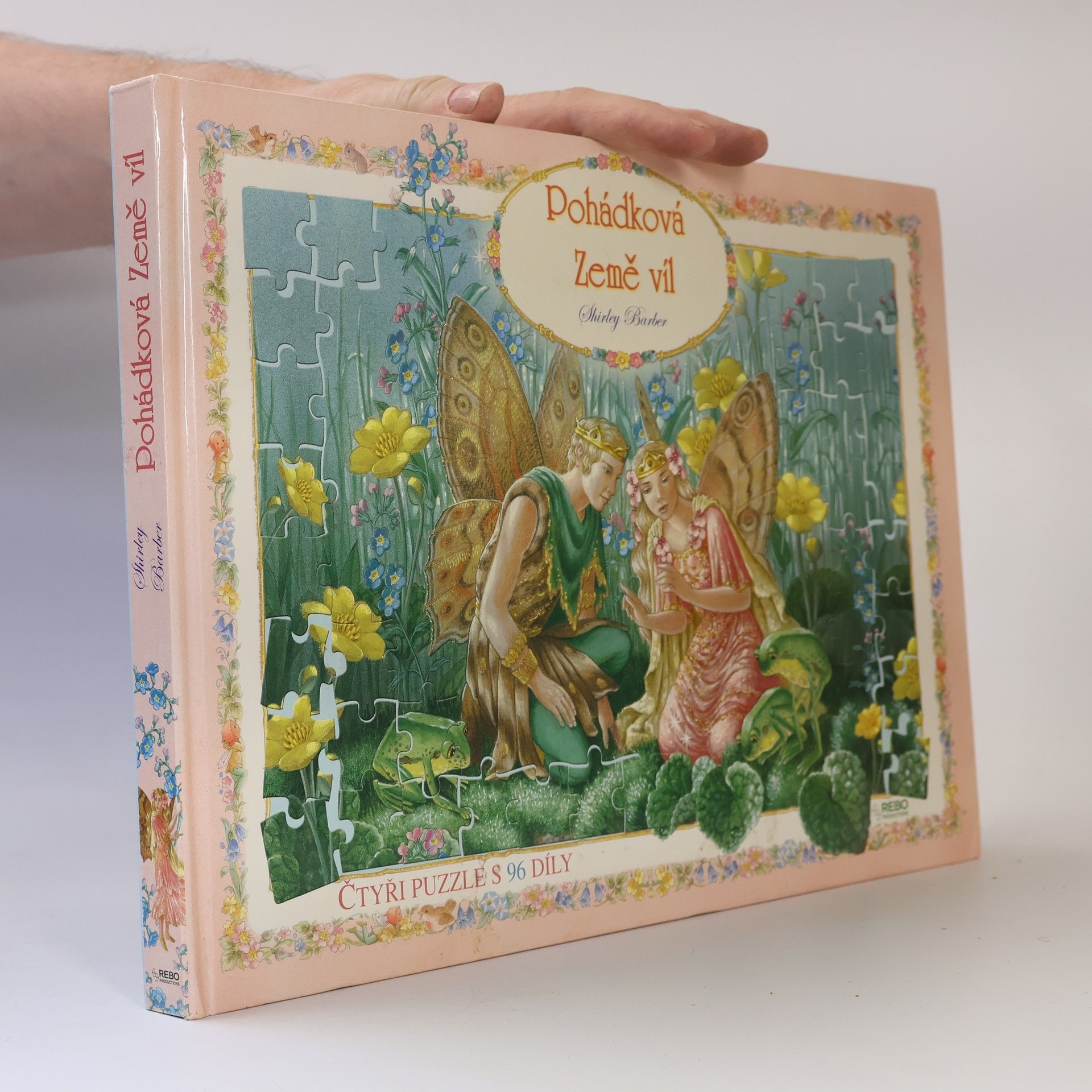 Pohádková Země víl. Čtyři puzzle s 96 díly