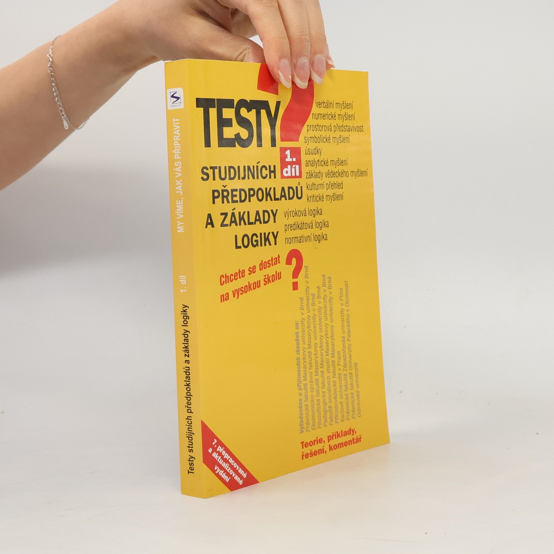 Igor Kotlán Testy studijních předpokladů a základy logiky - 1. díl