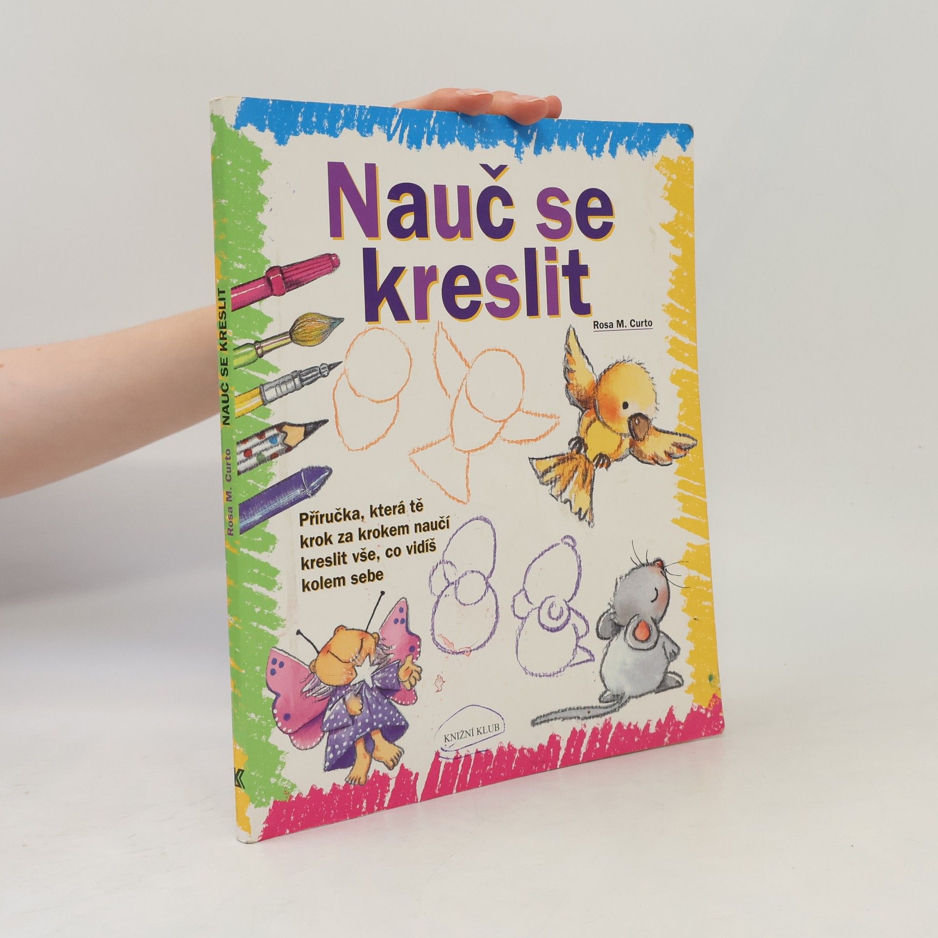 Rosa María Curto Nauč se kreslit. Příručka, která tě krok za krokem naučí kreslit vše, co vidíš kolem sebe