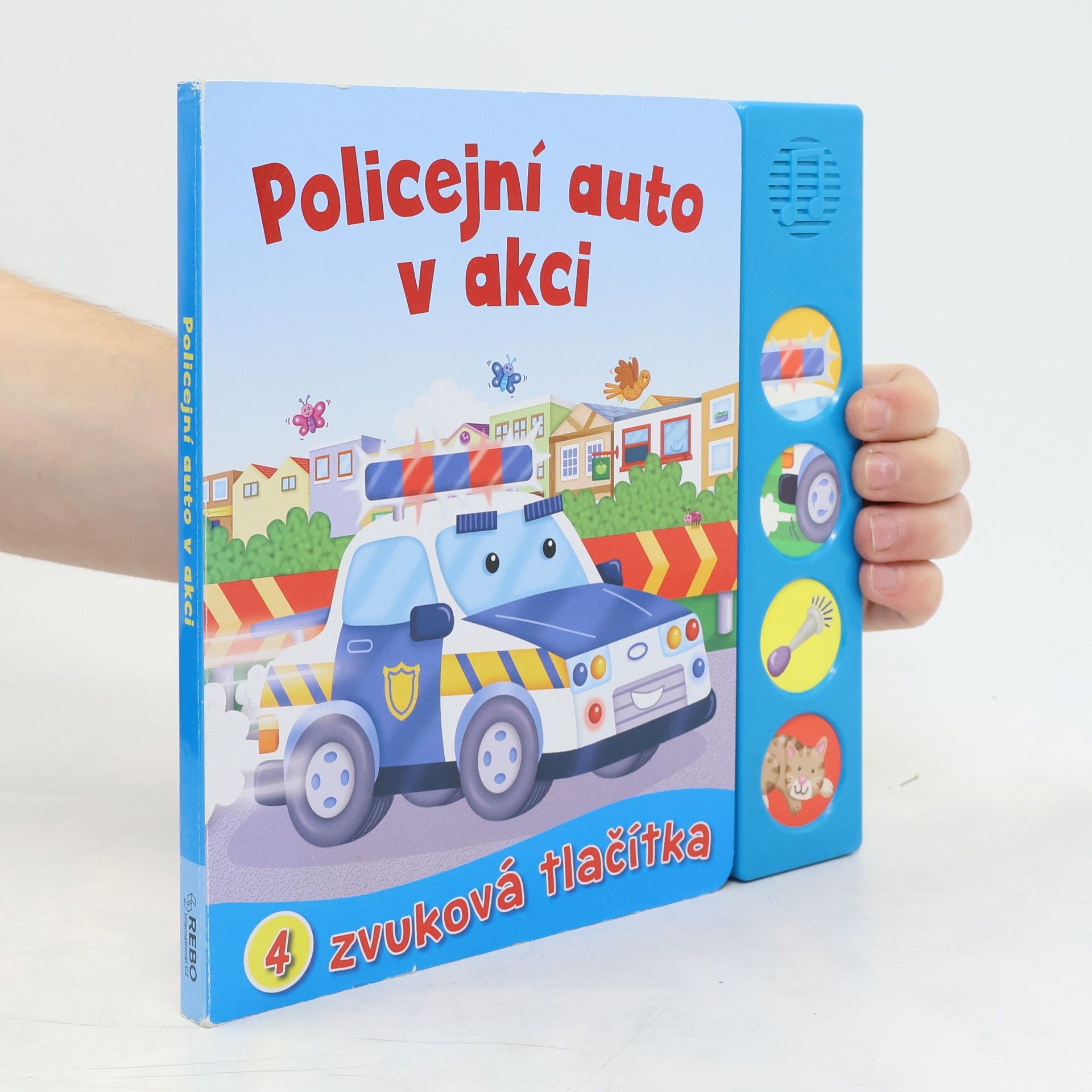 Lenka Uhlířová Policejní auto v akci