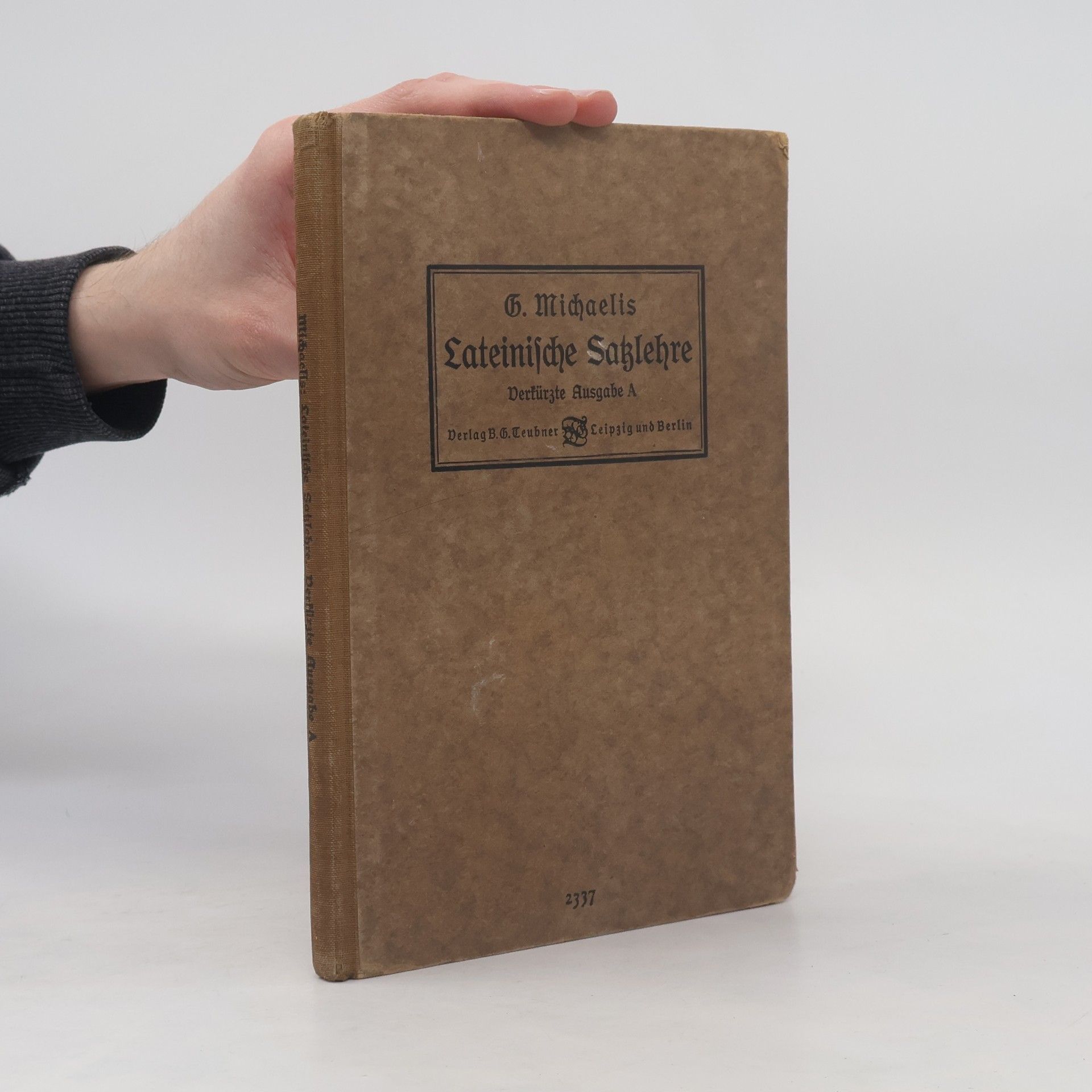 Georg Michaelis Lateinische Sahlehre