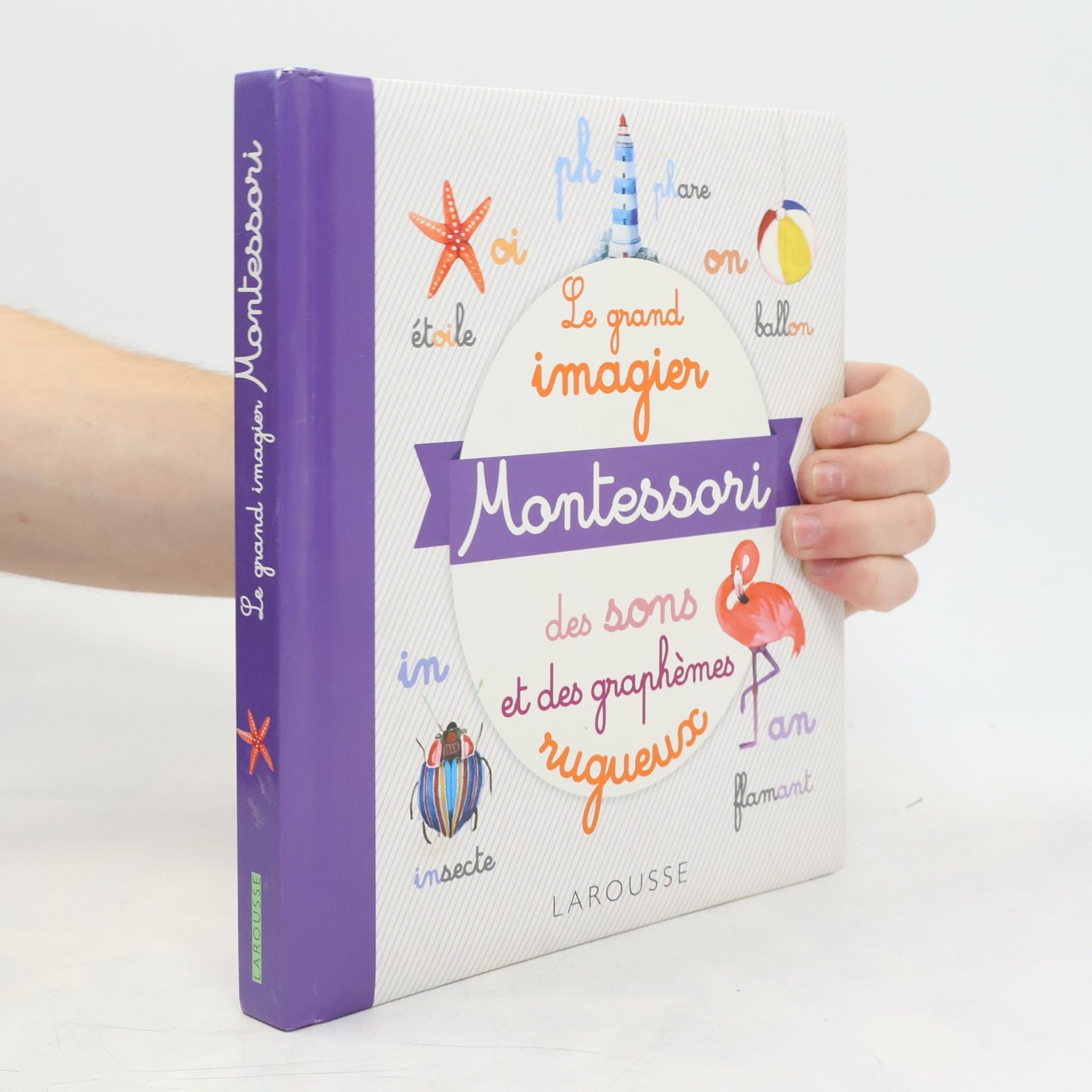 Collectif Le grand imagier Montessori des sons et des graphèmes rugueux