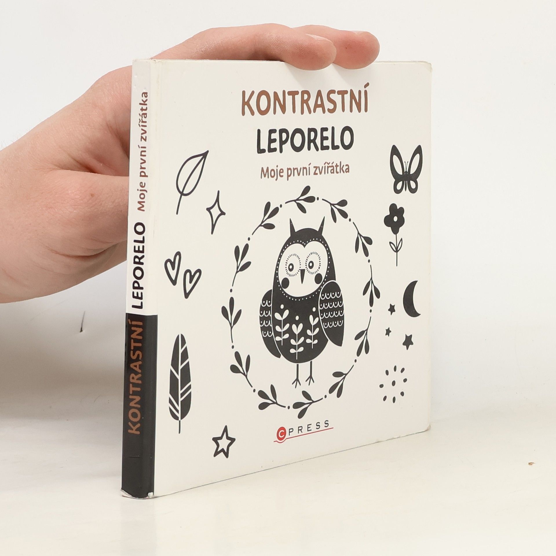 Kolektiv autorů Kontrastní leporelo: Moje první zvířátka