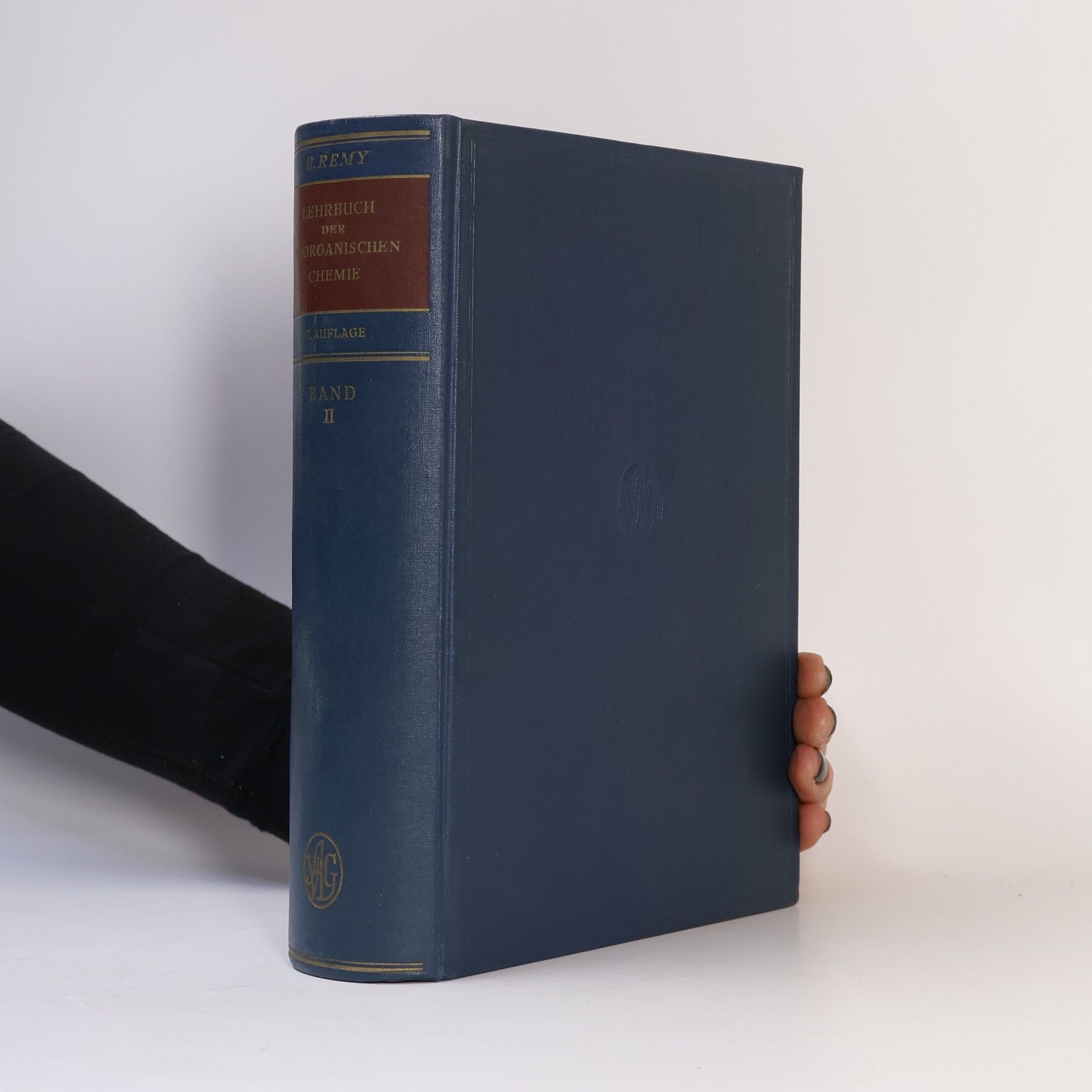 H. Remy Lehrbuch der Organischen Chemie. Band II.