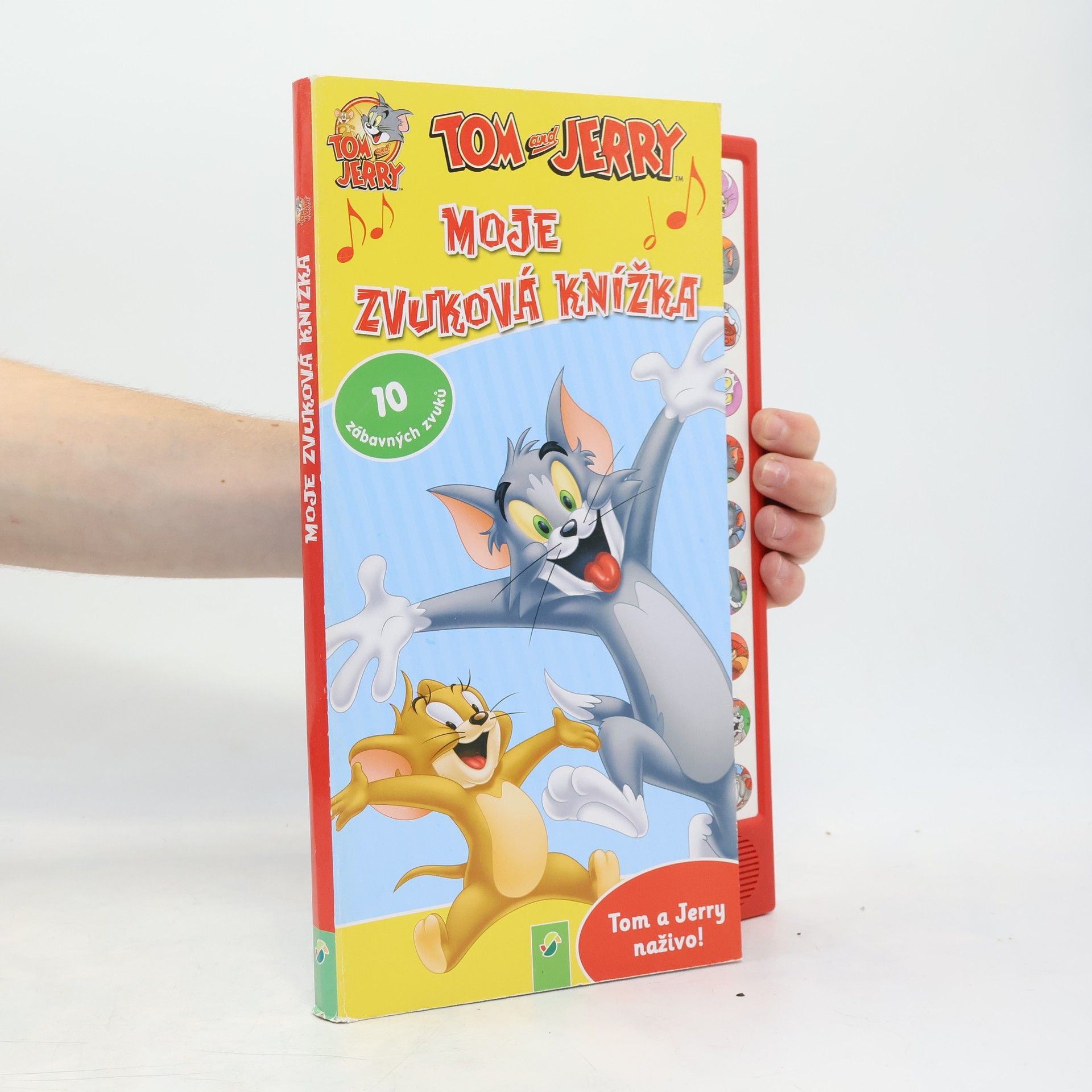 Autorenkollektiv Tom and Jerry. Moje zvuková knížka. 10 zábavných zvuků