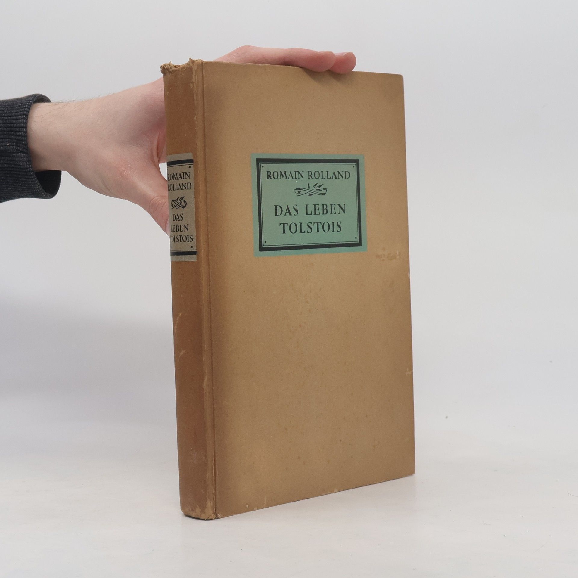 Romain Rolland Das Leben Tolstois