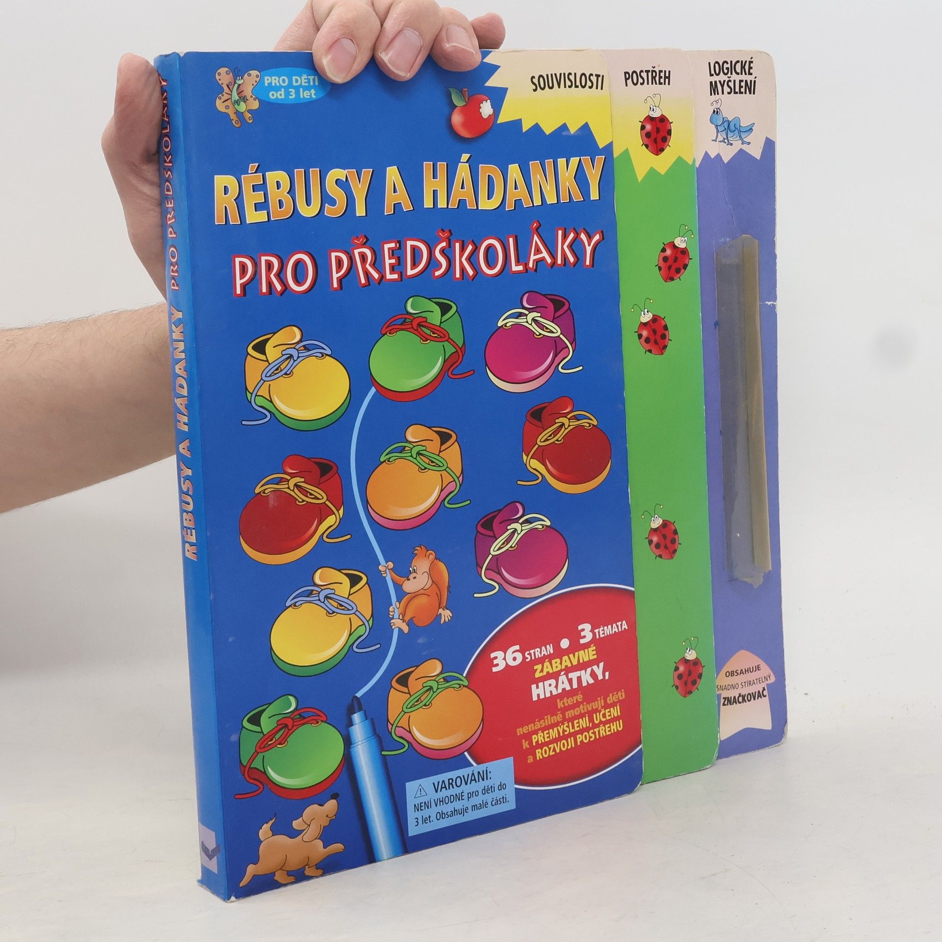 Nadine Poirier Rébusy a hádanky pro předškoláky: souvislosti, postřeh, logické myšlení