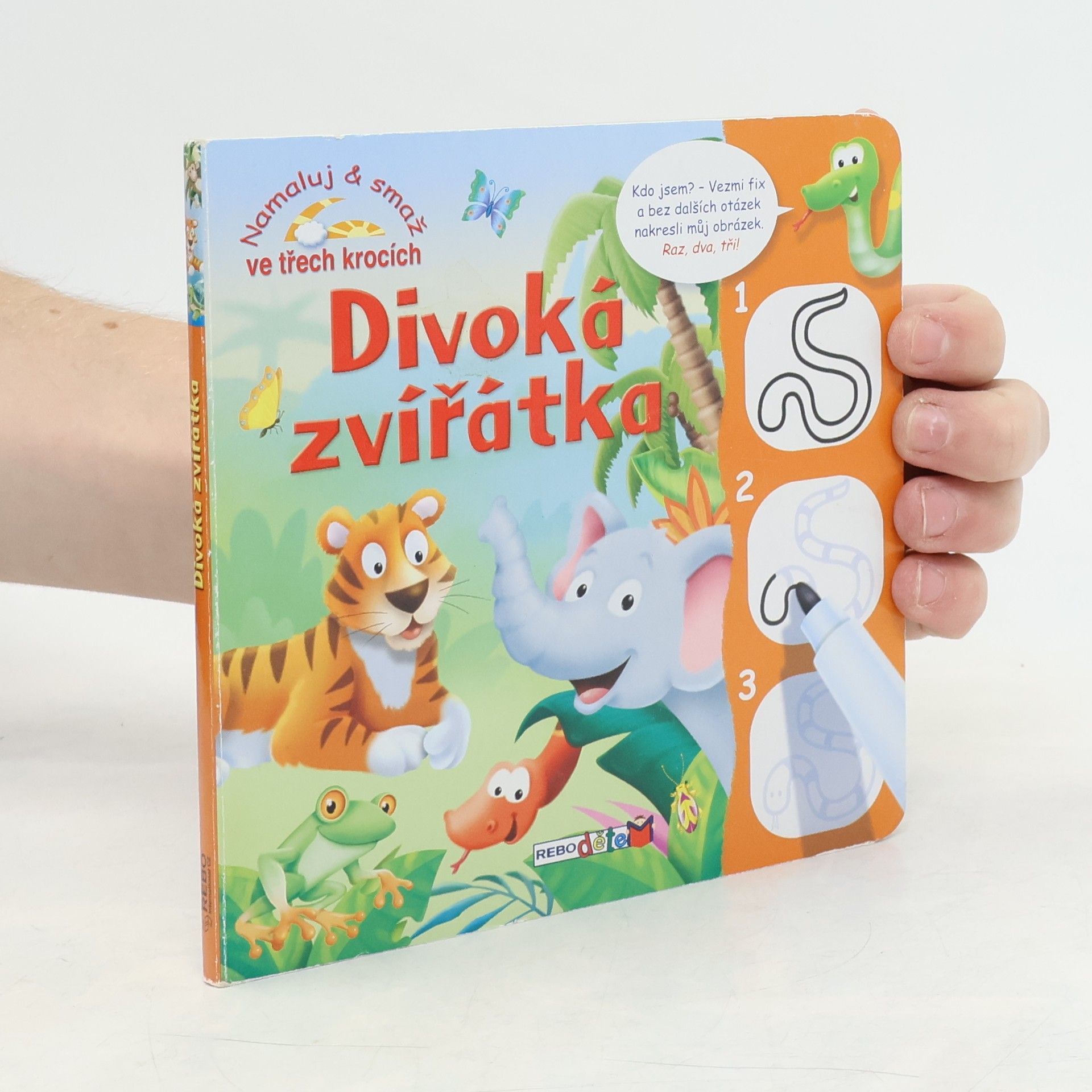 Brenda Apsley Divoká zvířátka. Namaluj a smaž ve třech krocích.