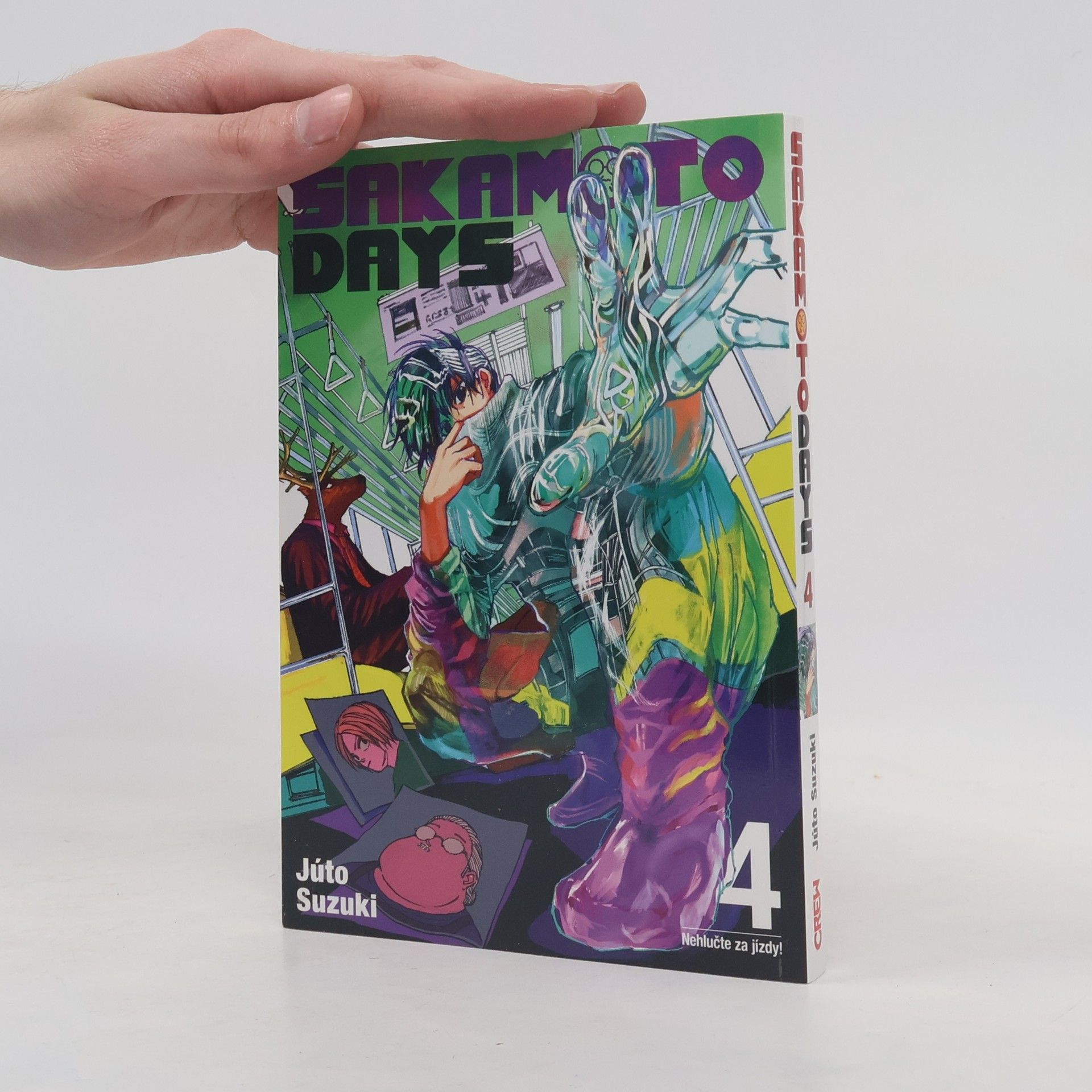 Sakamoto days. 4, Nehlučte za jízdy!