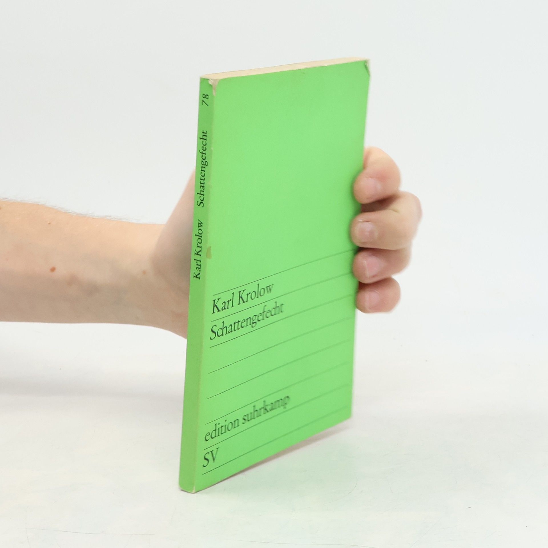 Karl Krolow Schattengefecht