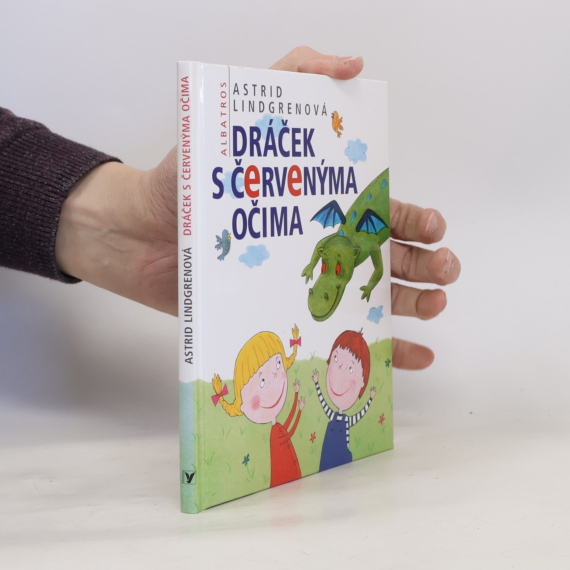 Astrid Lindgren Dráček s červenýma očima