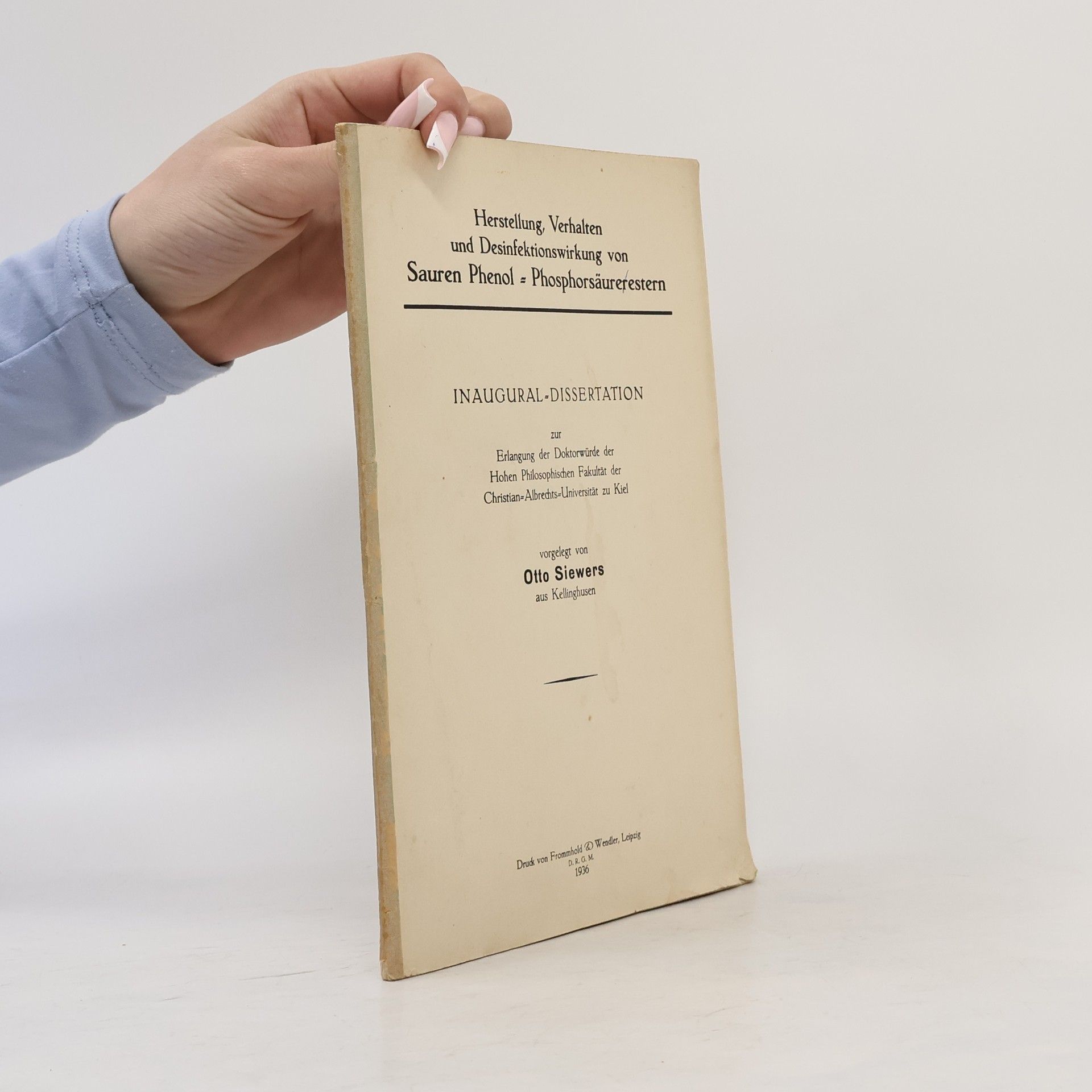 Autores varios Inaugural-Dissertation